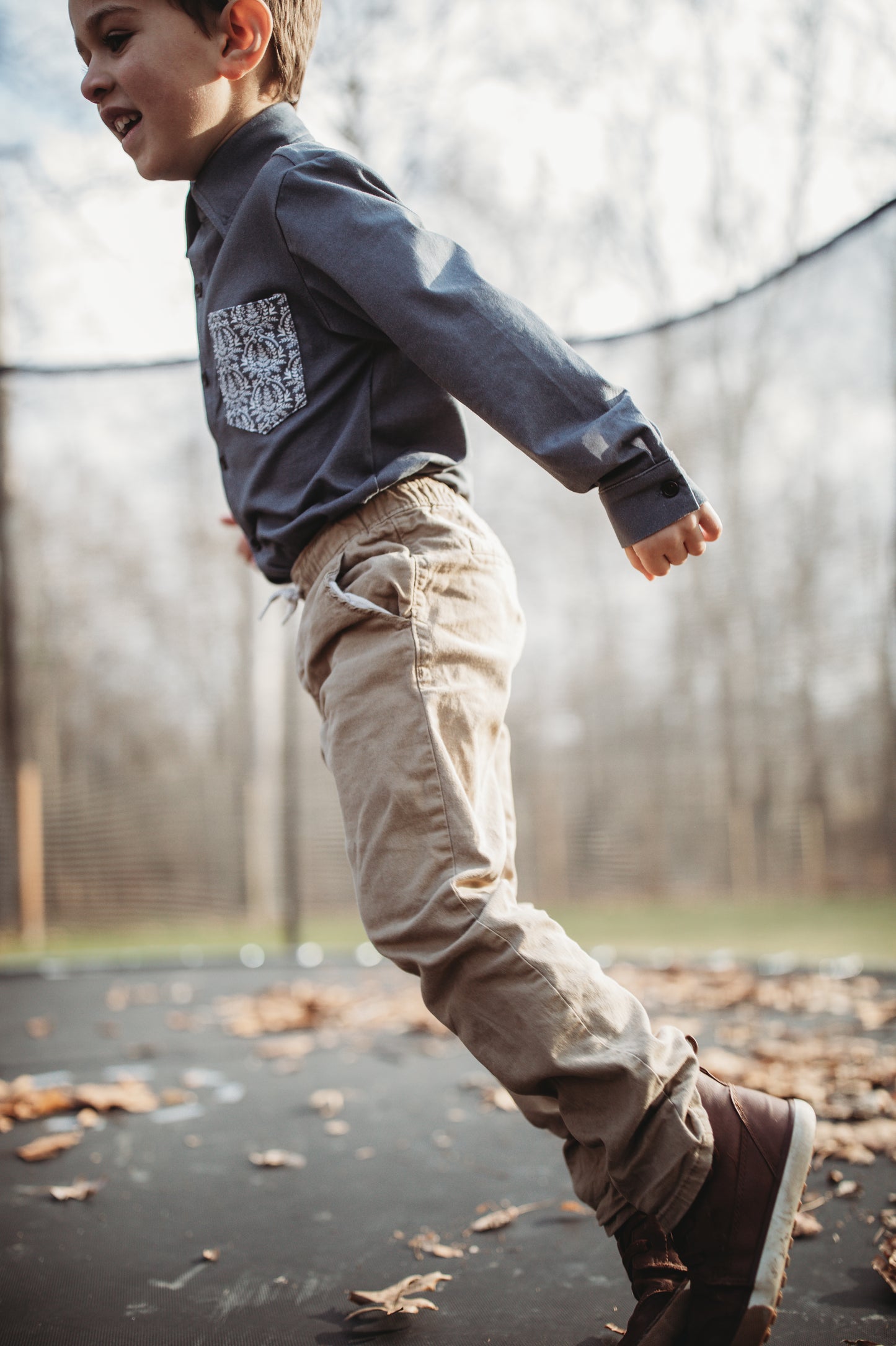 Winsomewoods ~ Brave Button-up