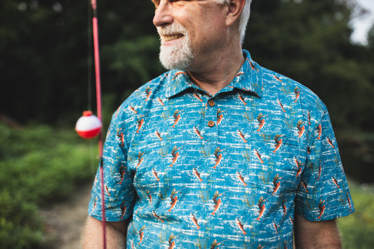 Reel Catch ~ Men’s Perseverance Polo