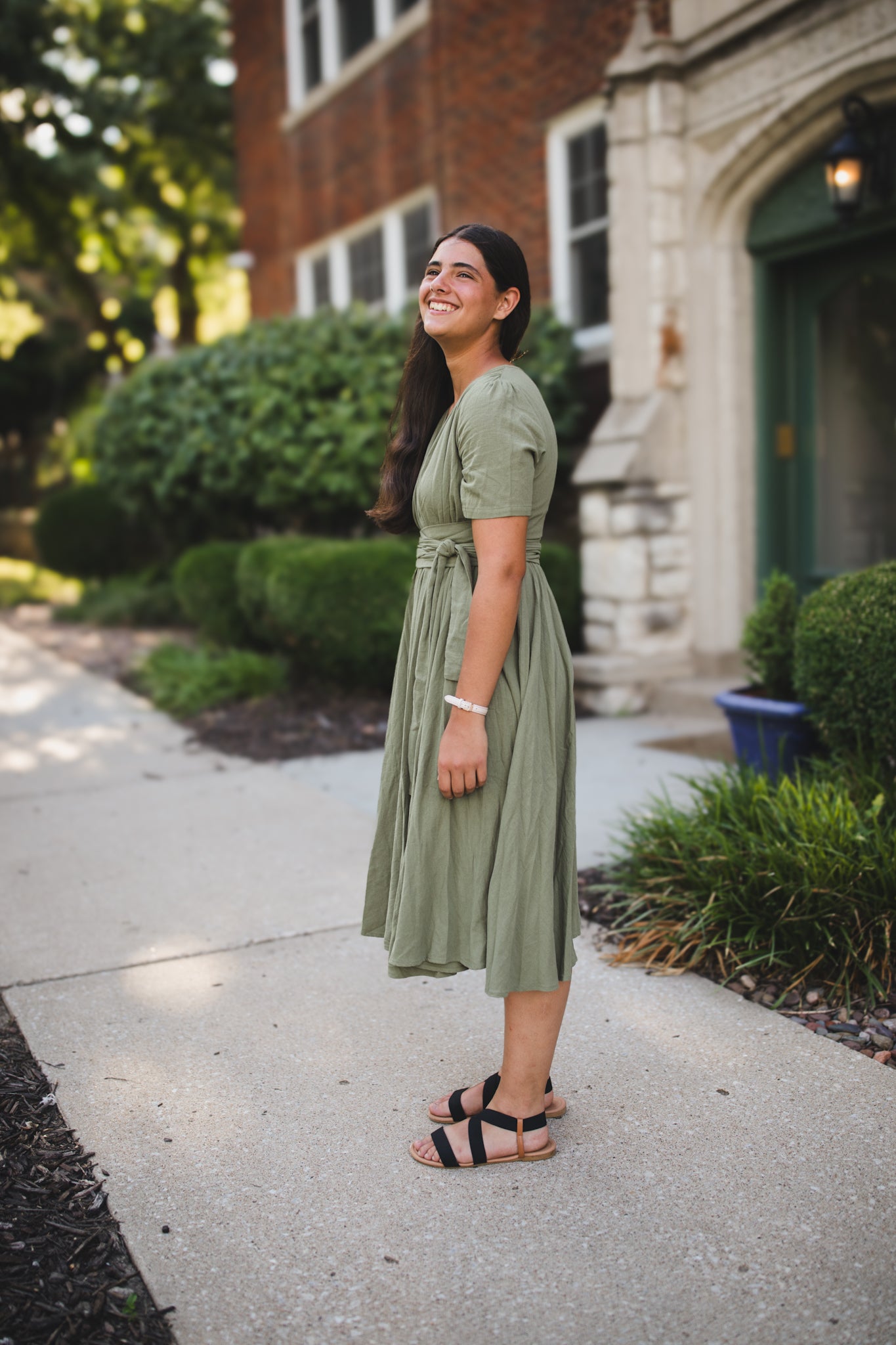 Sage ~ Wildwood Dress
