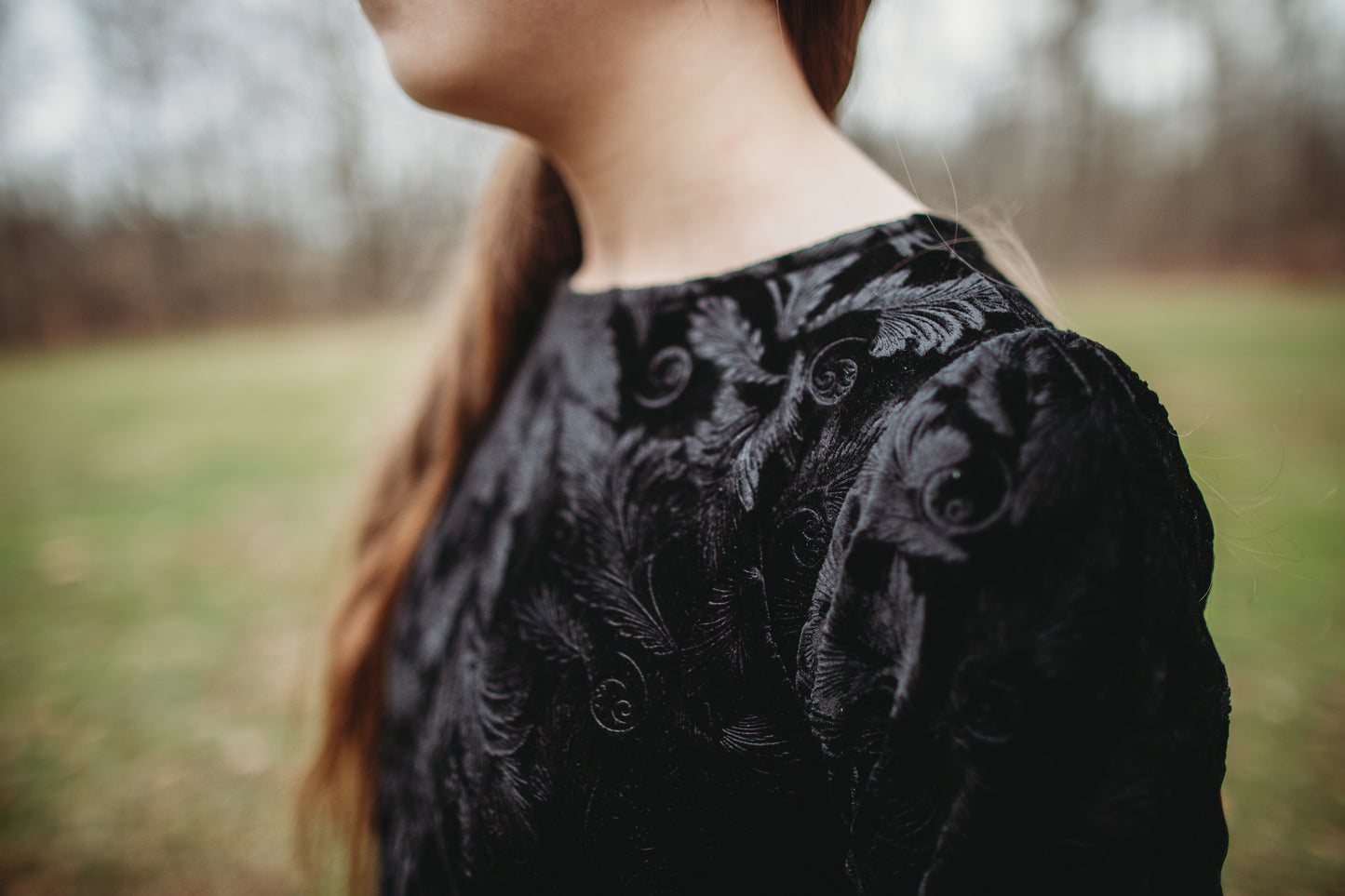 Noir Luxe ~ Fairy-twirl Dress