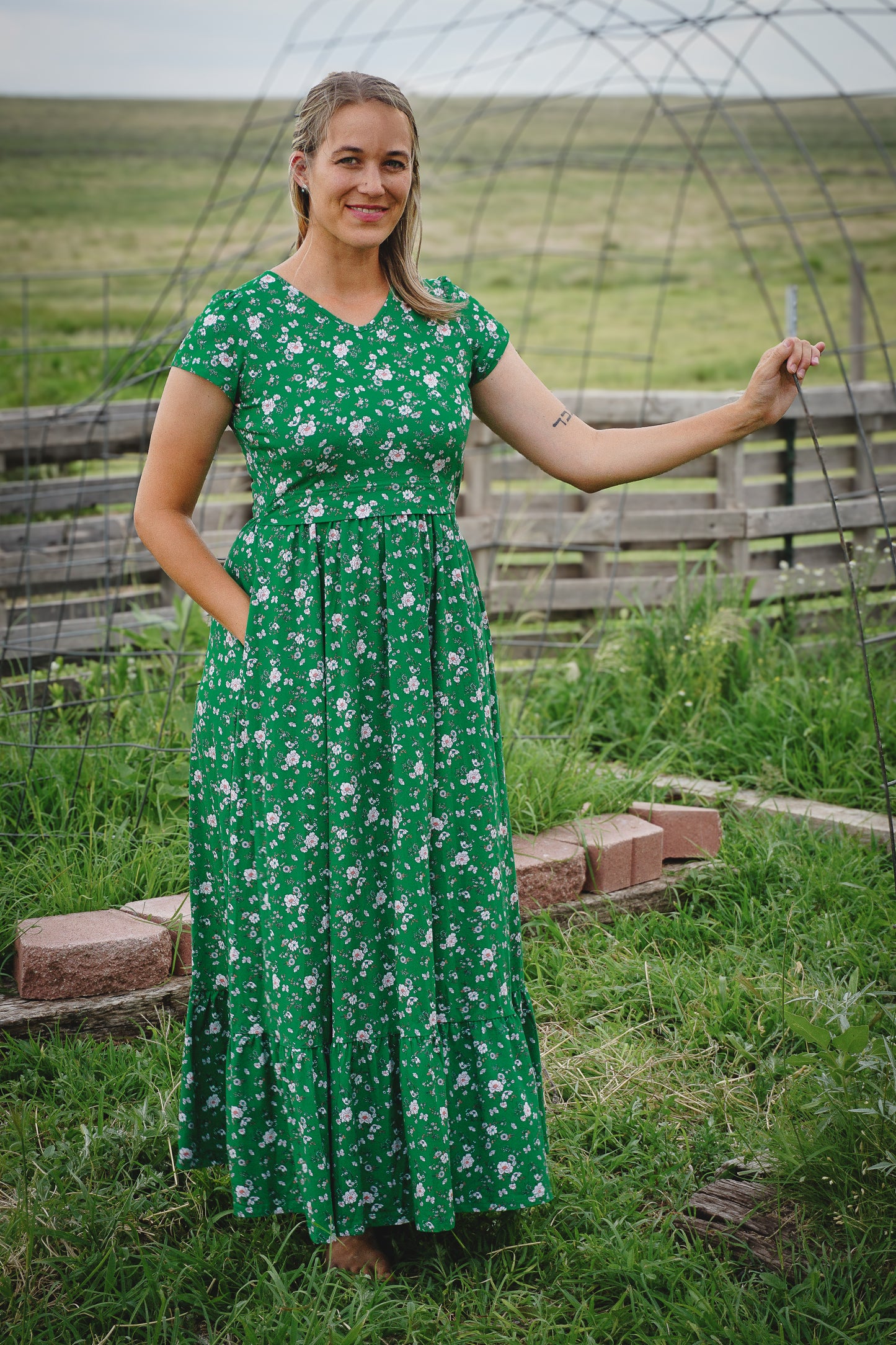 Greenvale Gossamer ~ Canterbury Maxi