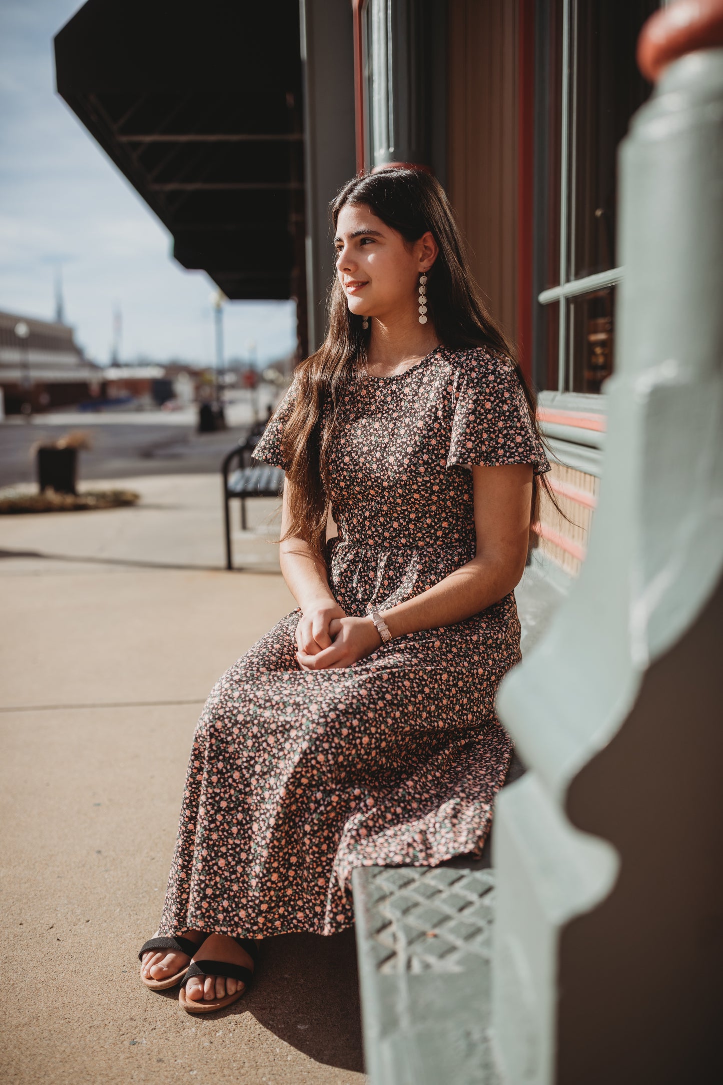 Woodsie Floral ~ Everyday Dress