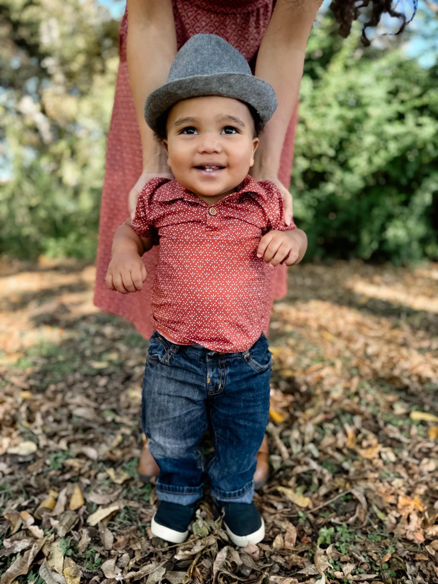 Terracotta ~ Perseverance Polo