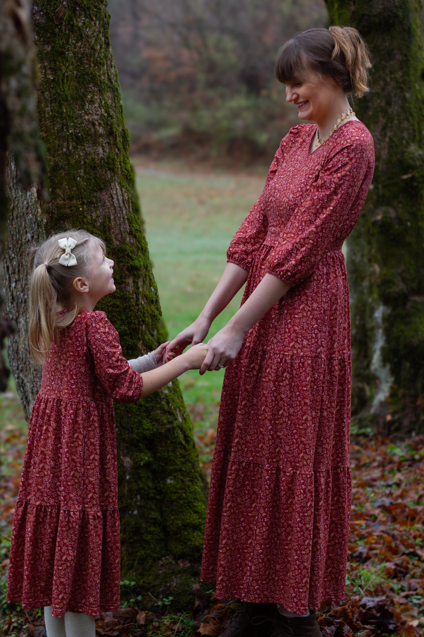 Crimson Ember ~ Novella Dress