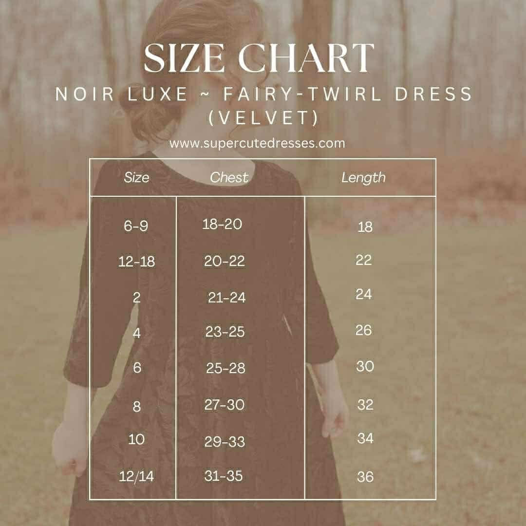Noir Luxe ~ Fairy-twirl Dress