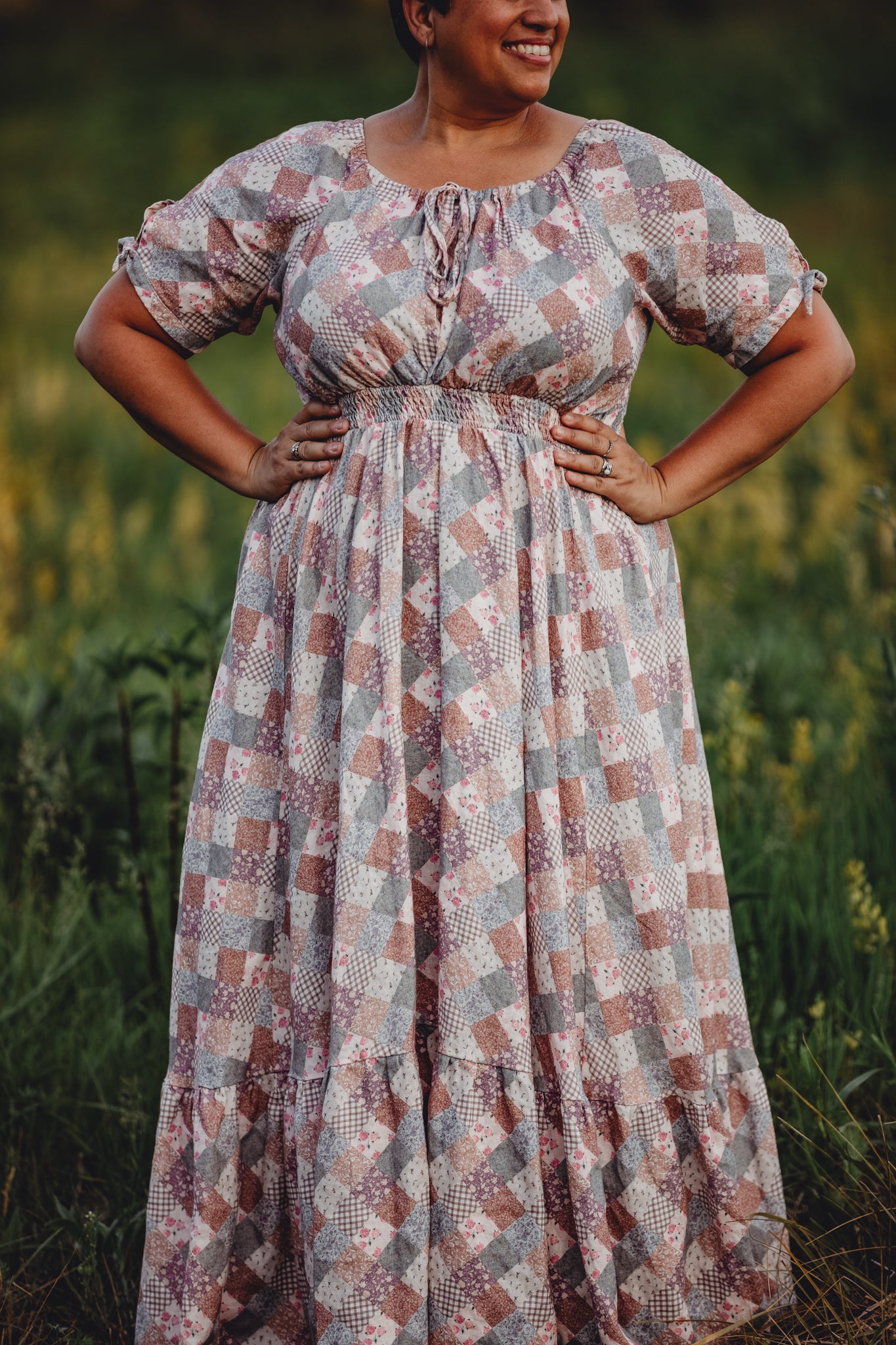 Woven Wildflower ~ Folklore Maxi