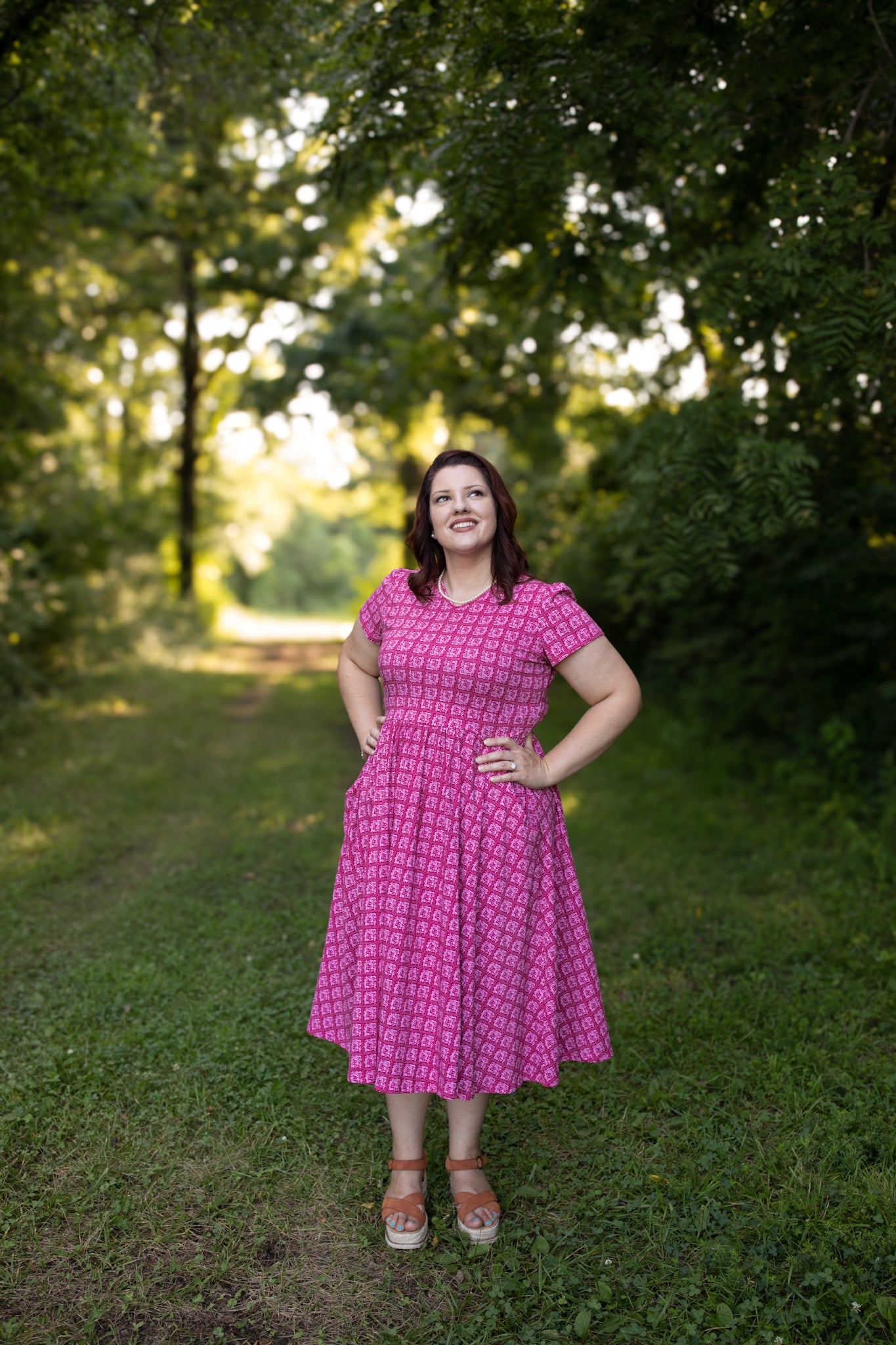 Daisy Mosaïque ~ Canterbury Classic Dress