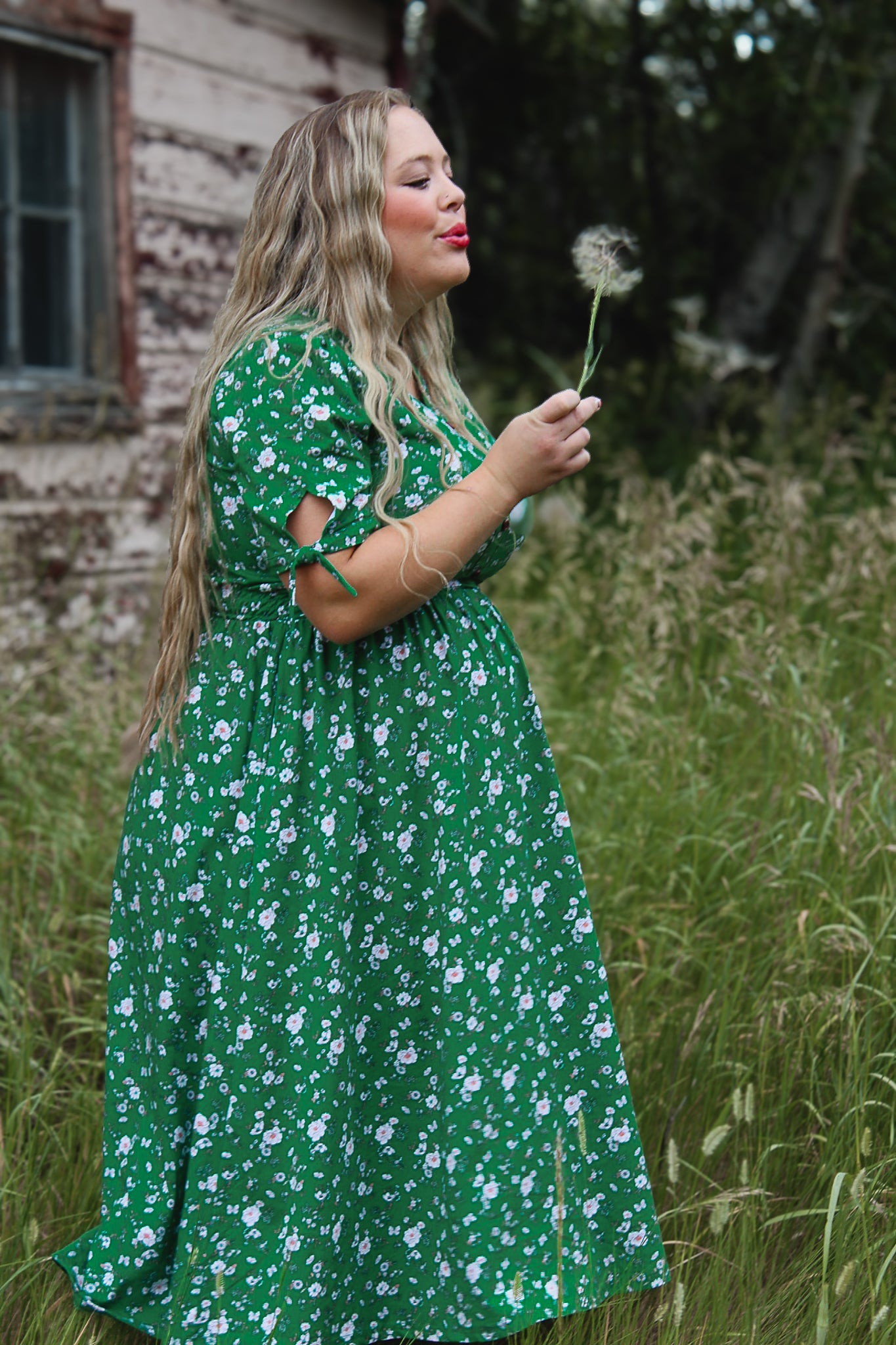 Greenvale Gossamer ~ Rowena Midi