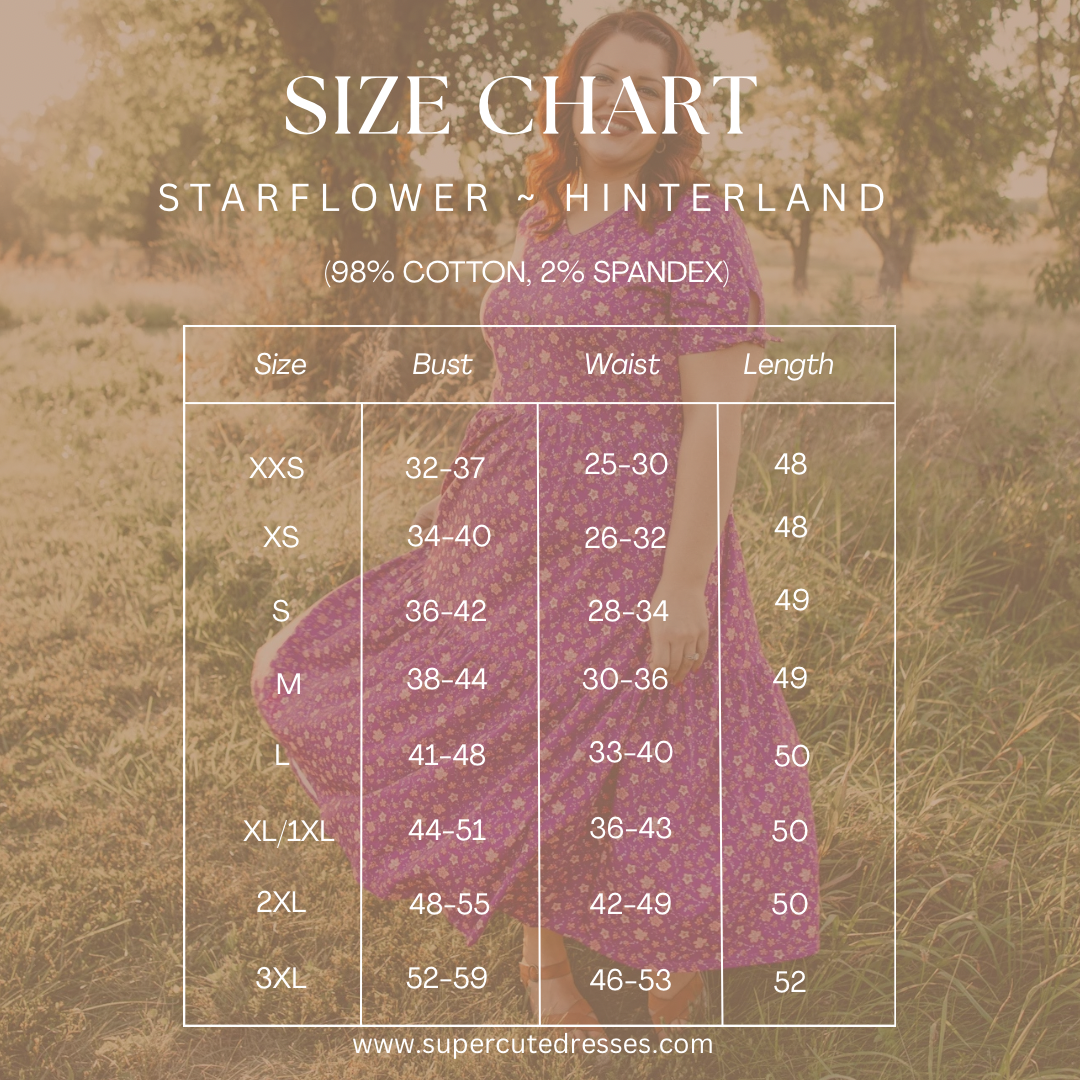 Starflower ~ Hinterland Dress