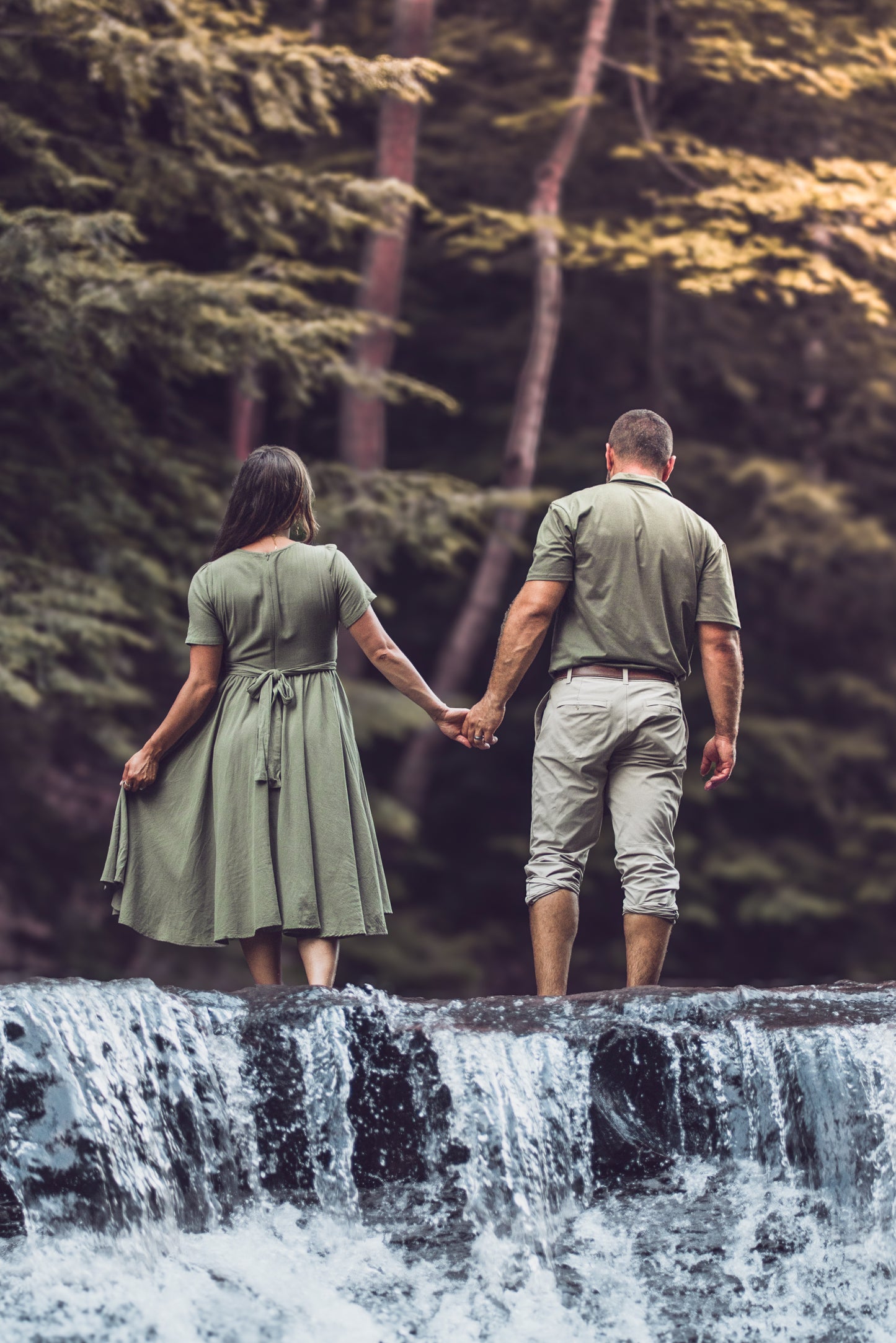 Sage ~ Wildwood Dress