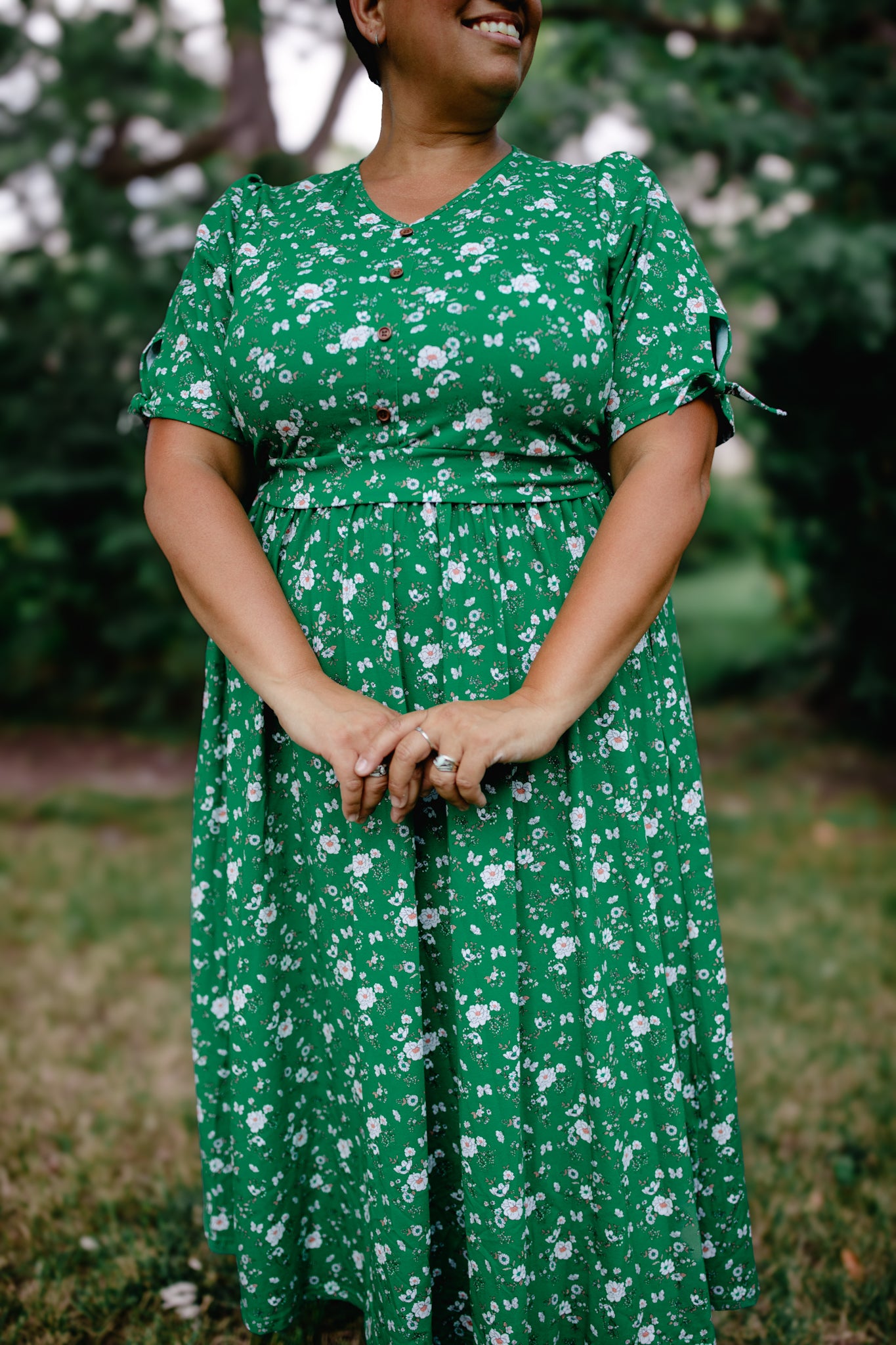 Greenvale Gossamer ~ Rowena Midi