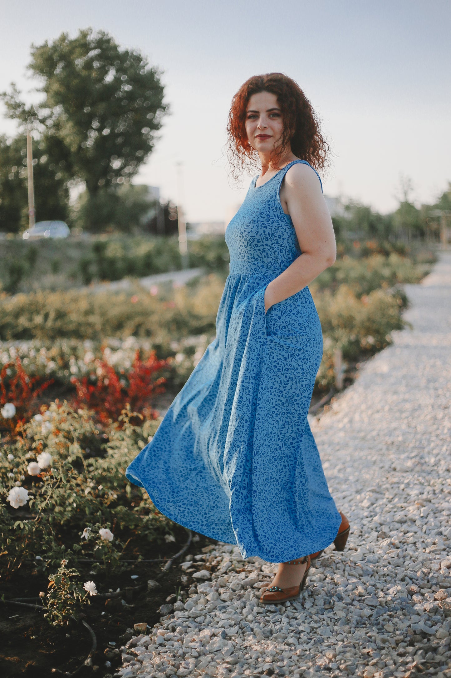 Scripted Azure ~ Homesteader Dress