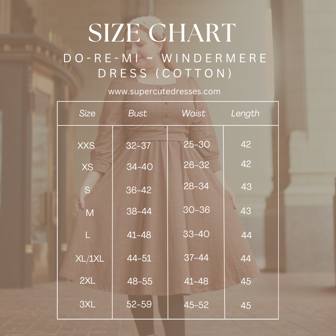 Do-Re-Mi ~ Windermere Dress