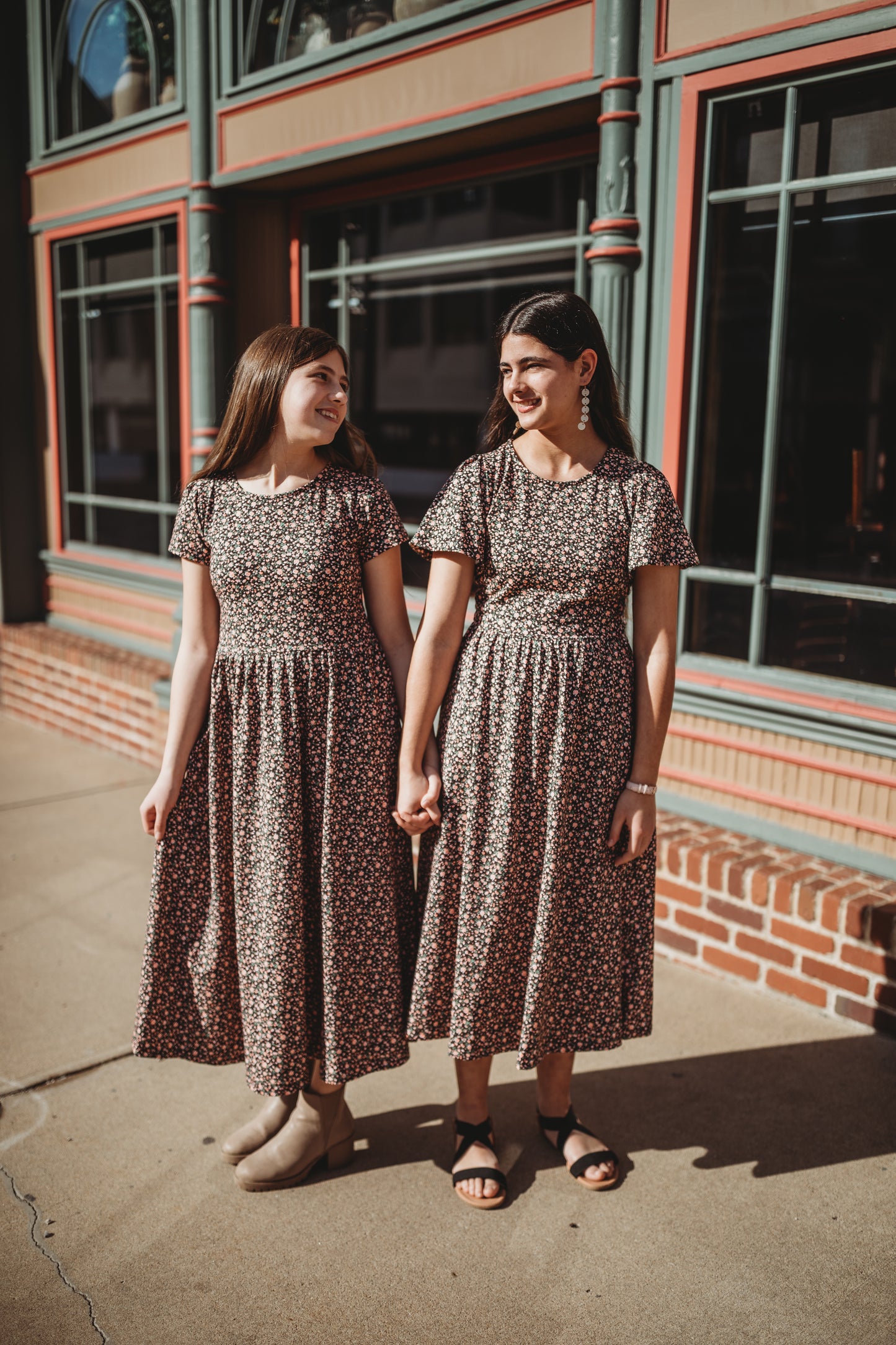 Woodsie Floral ~ Mini Everyday Dress