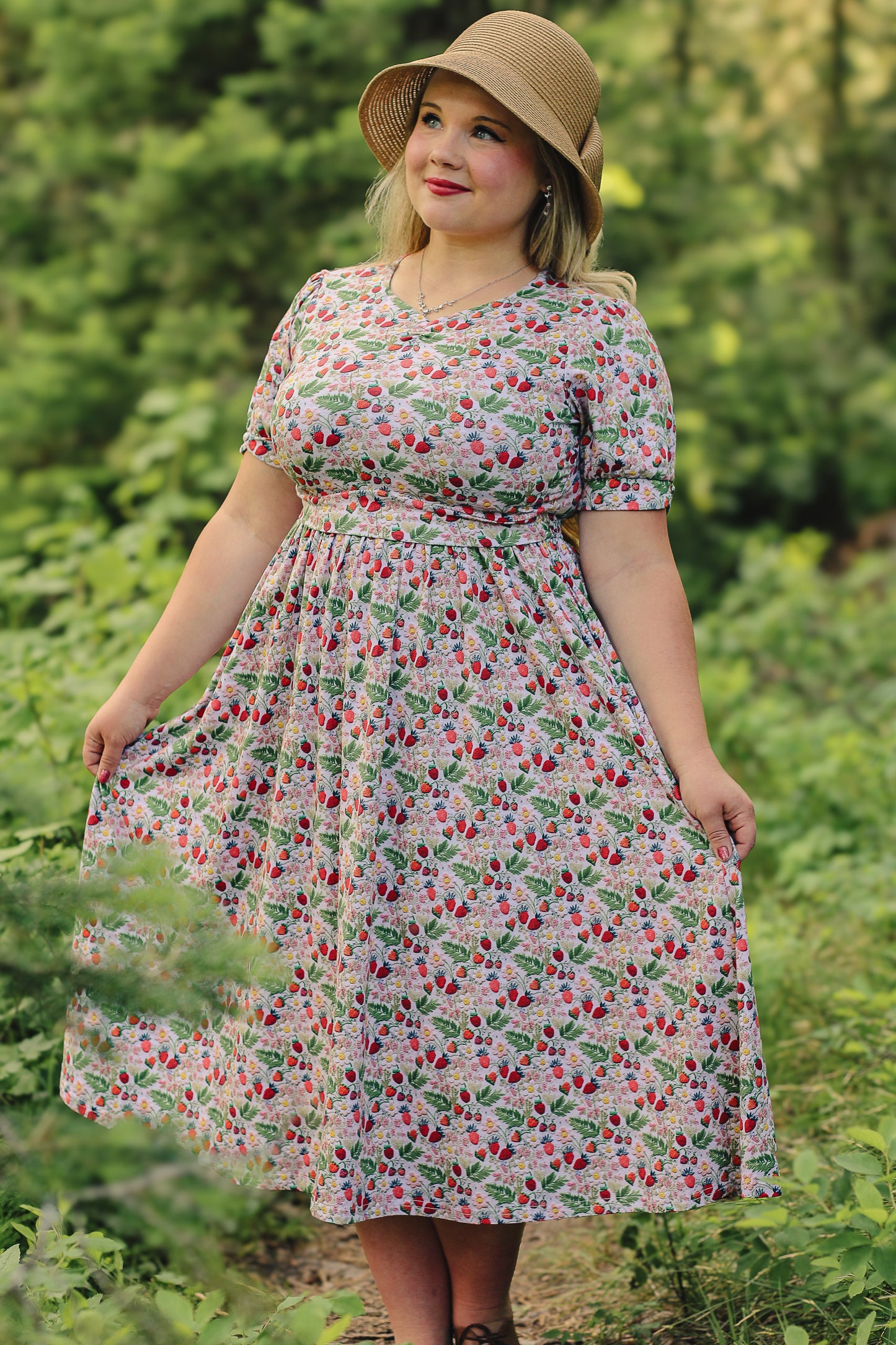 Strawberry Serenity ~ Sweetheart Dress