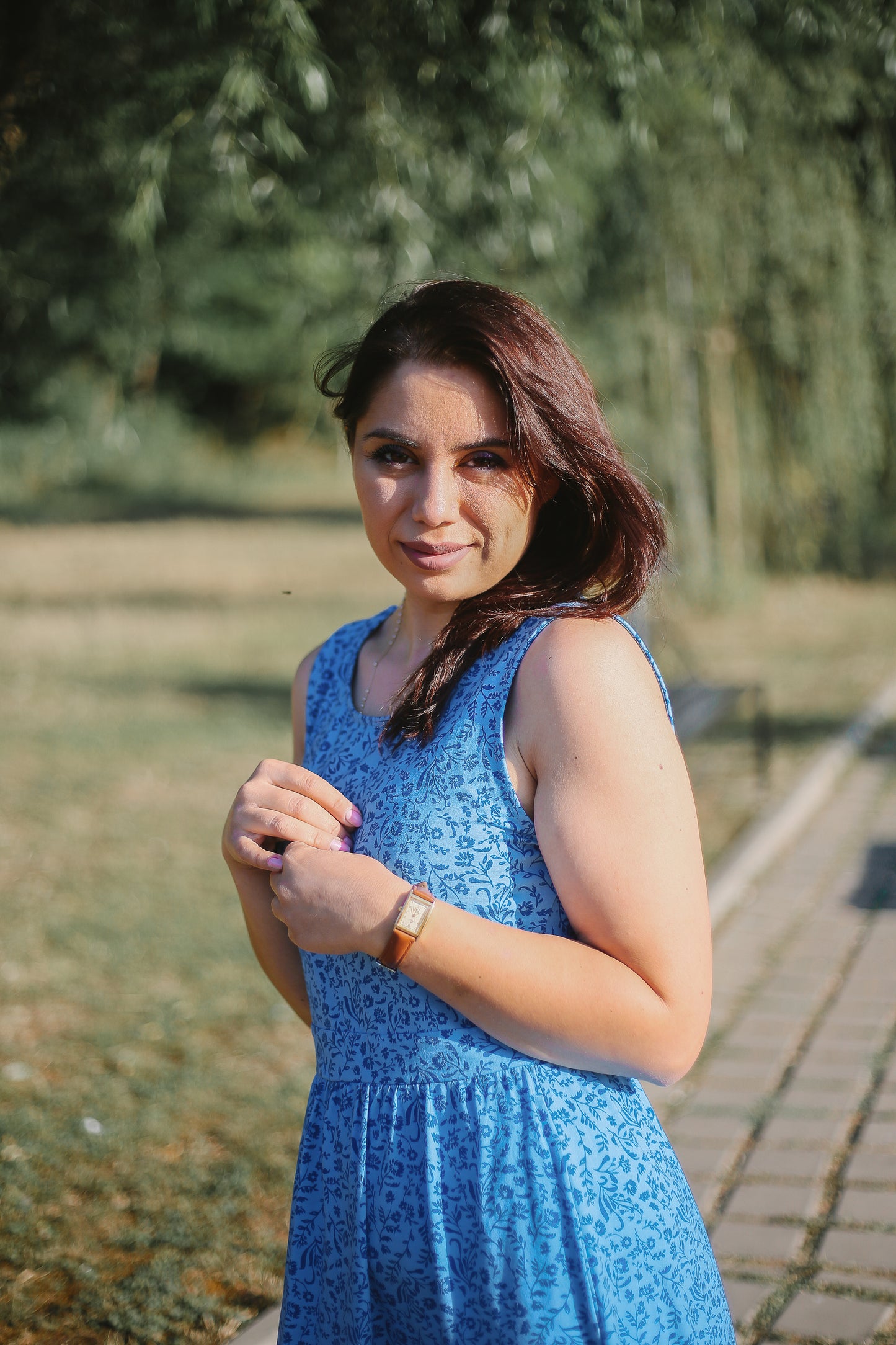 Scripted Azure ~ Homesteader Dress