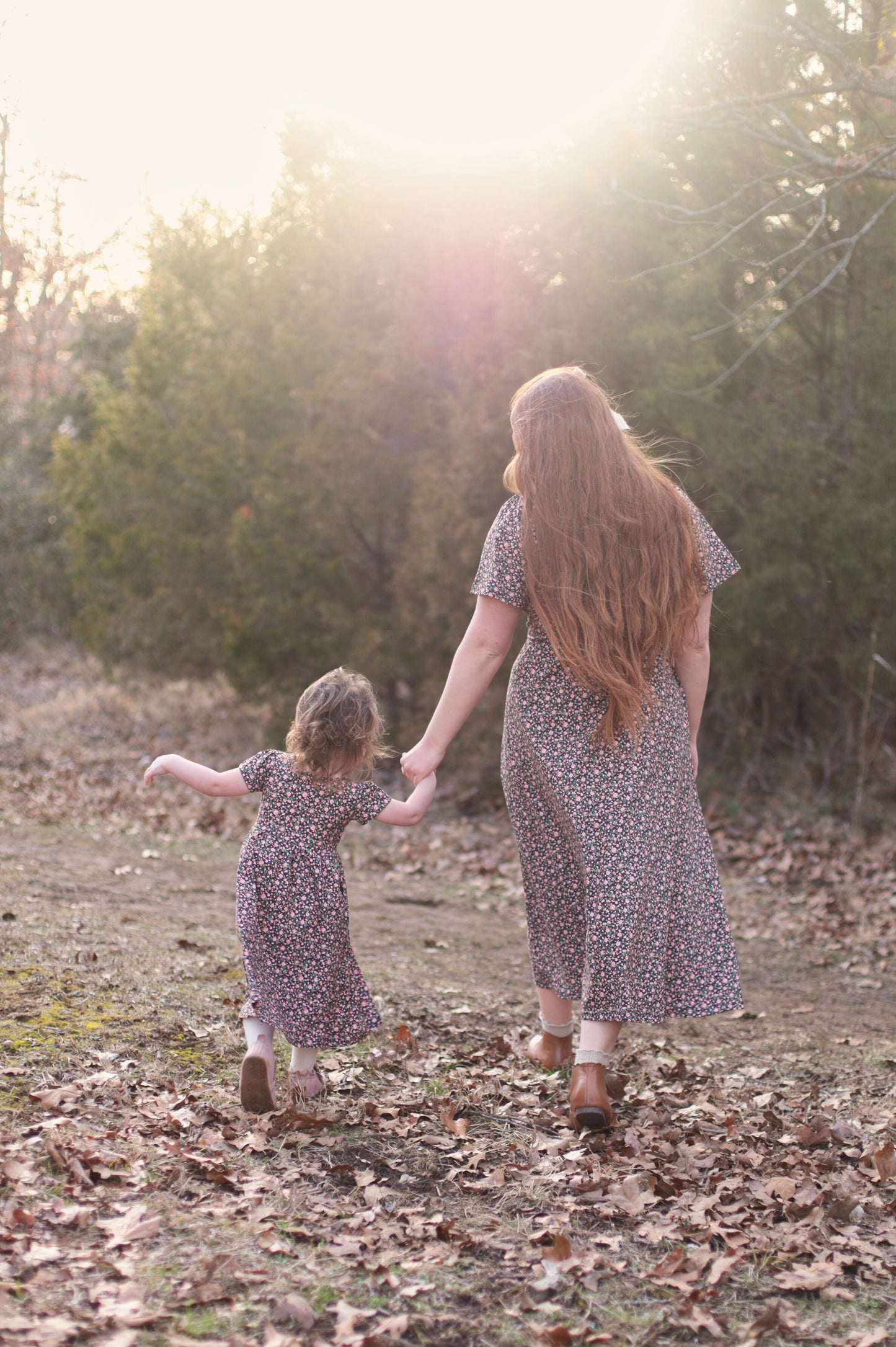 Woodsie Floral ~ Mini Everyday Dress