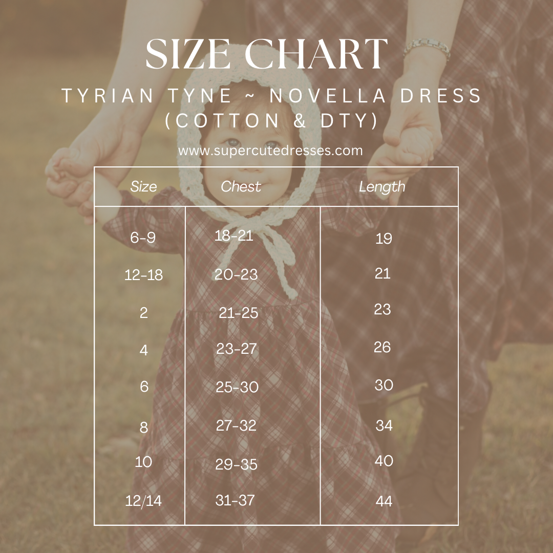 Tyrian Tyne ~ Novella Dress