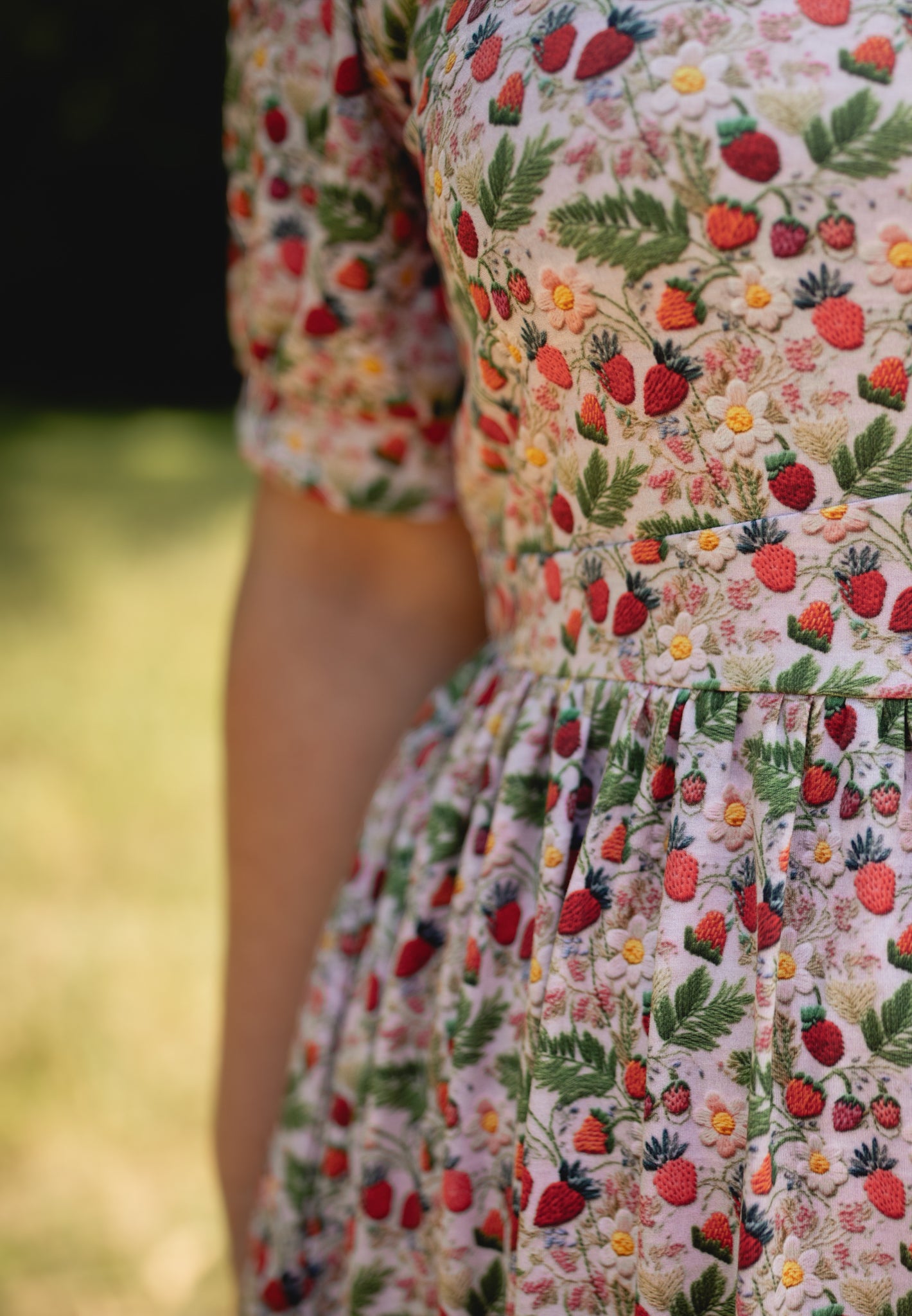 Strawberry Serenity ~ Sweetheart Dress