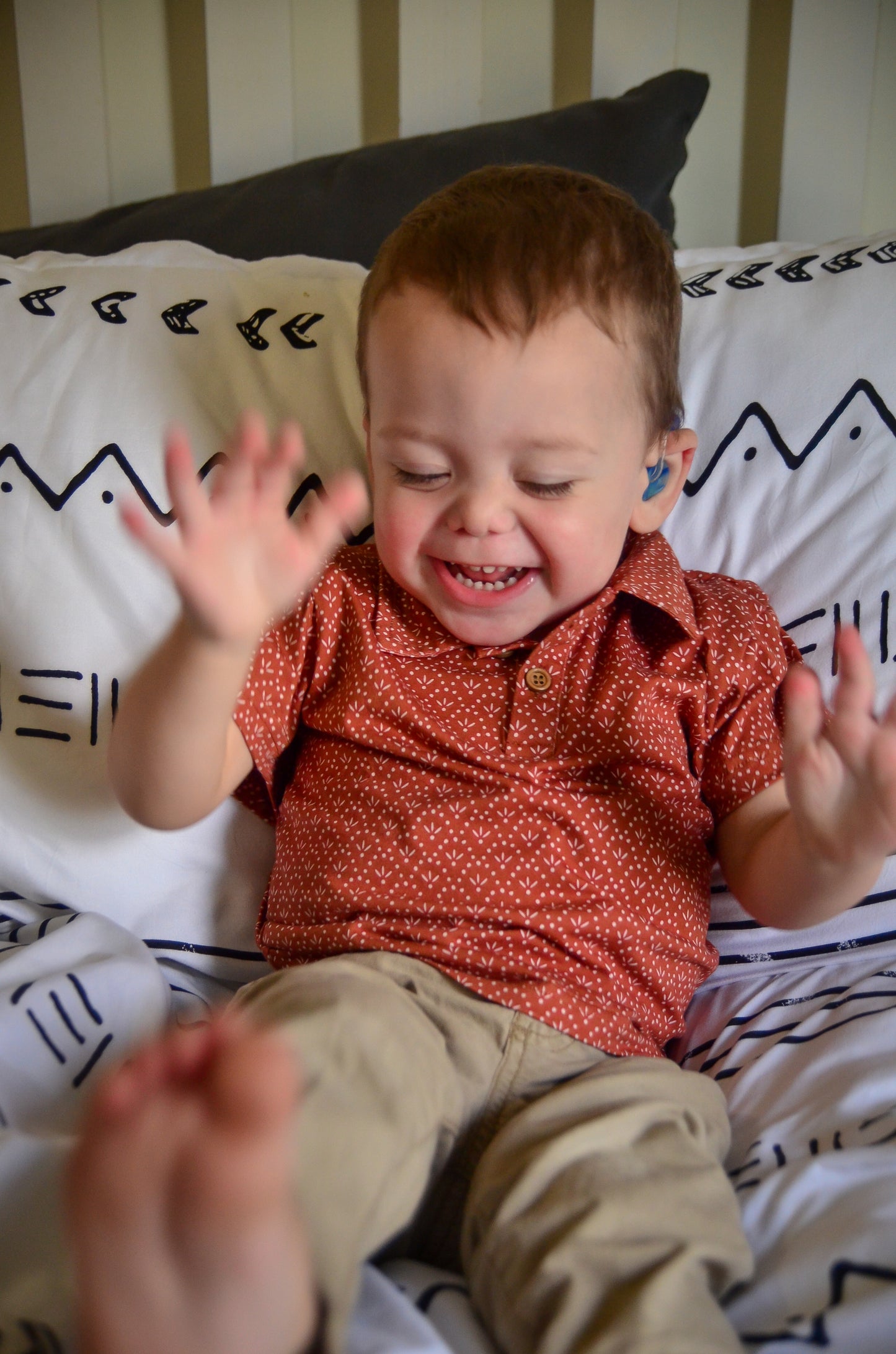 Terracotta ~ Perseverance Polo