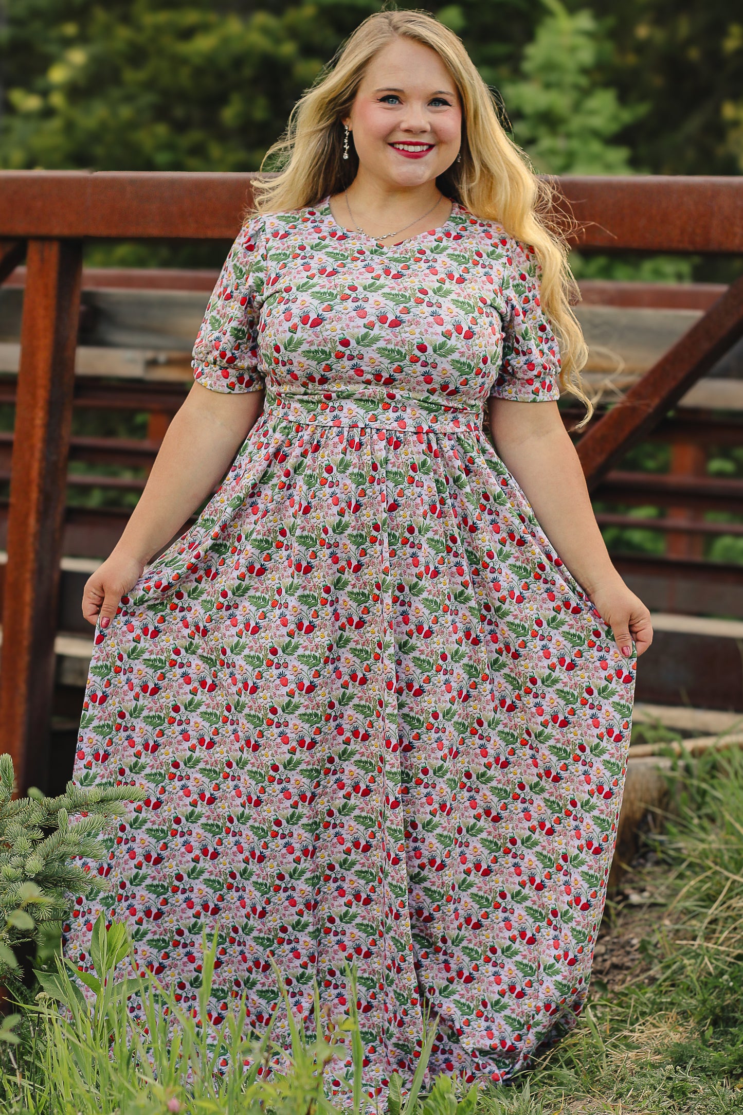 Strawberry Serenity ~ Sweetheart Maxi