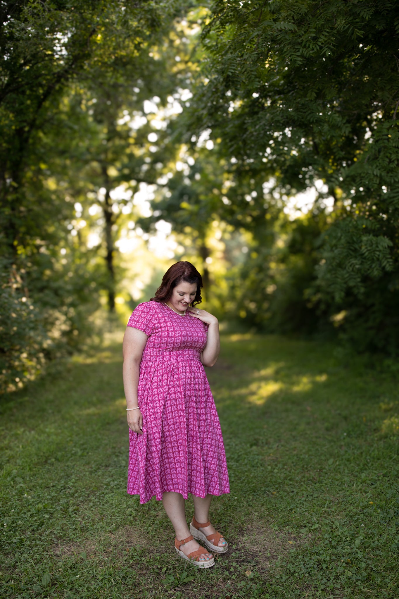 Daisy Mosaïque ~ Canterbury Classic Dress