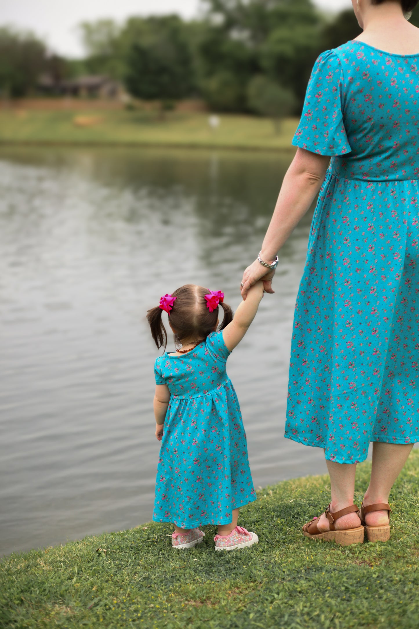 Blue Danube ~ Mini Everyday Dress
