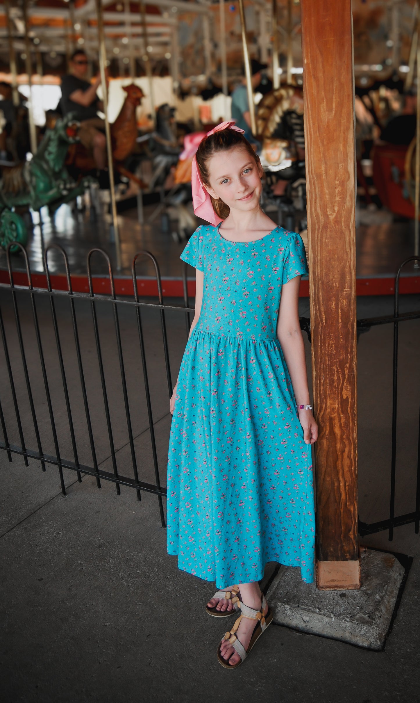 Blue Danube ~ Mini Everyday Dress