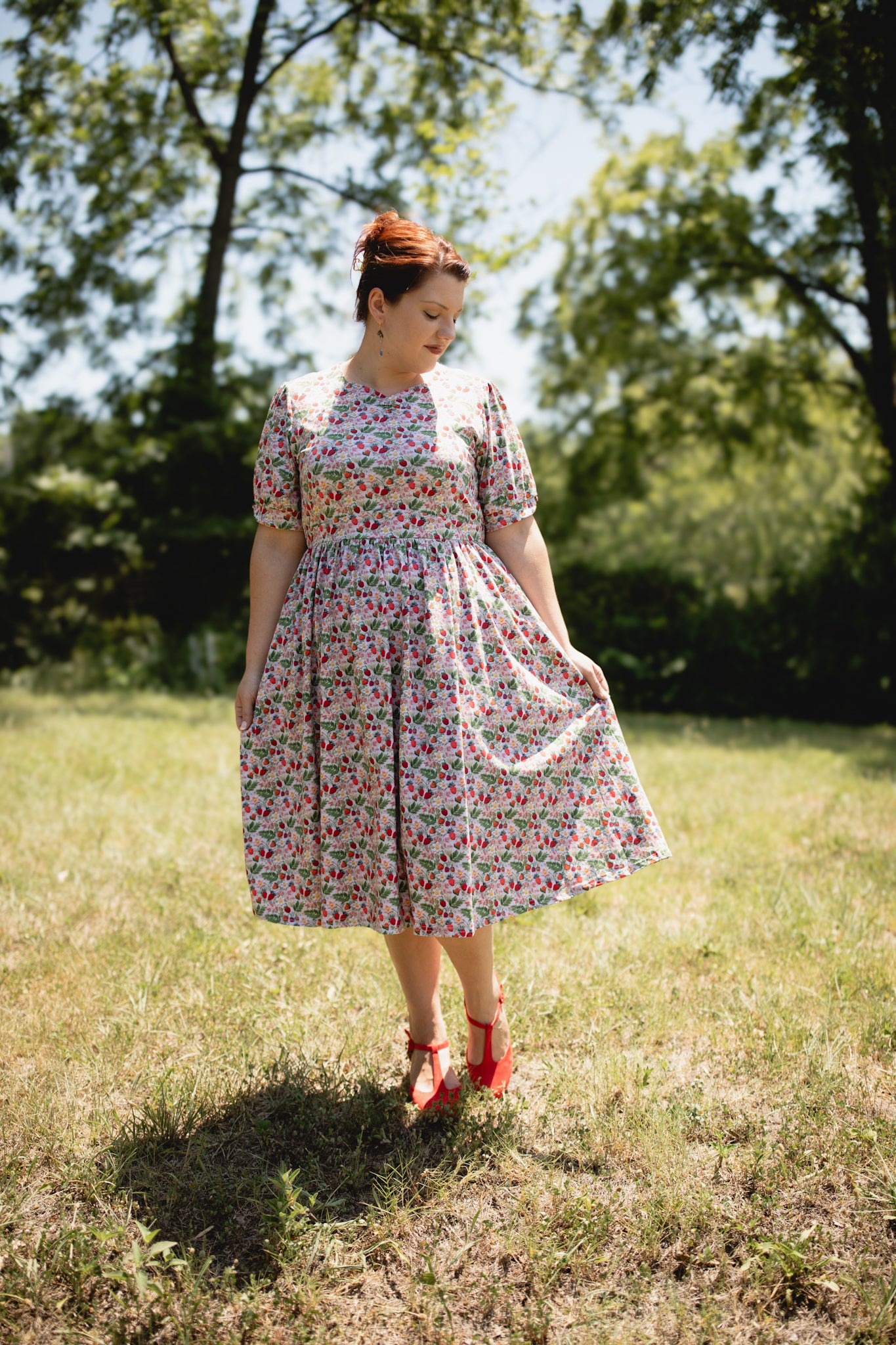 Strawberry Serenity ~ Sweetheart Dress