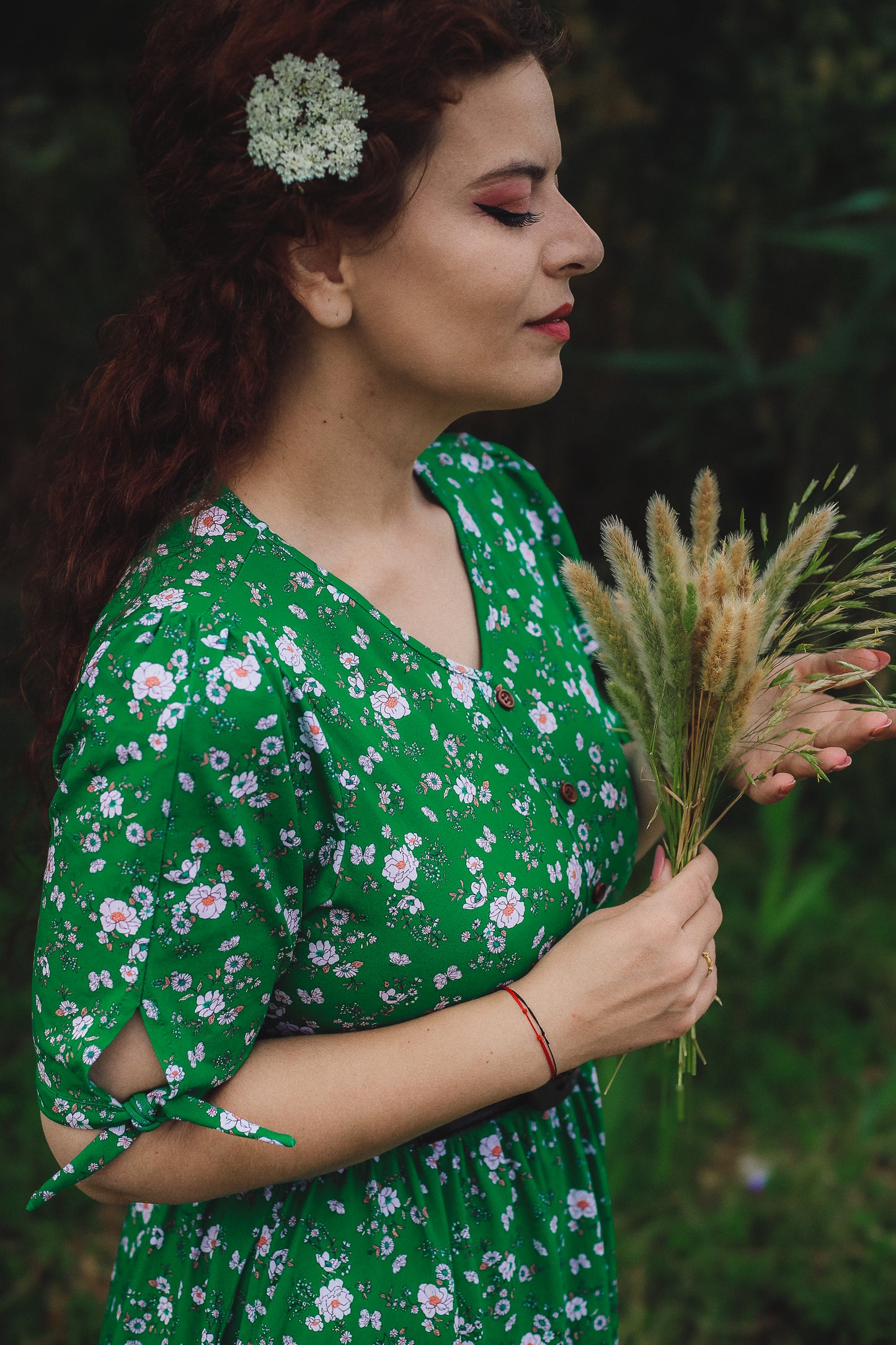 Greenvale Gossamer ~ Rowena Midi