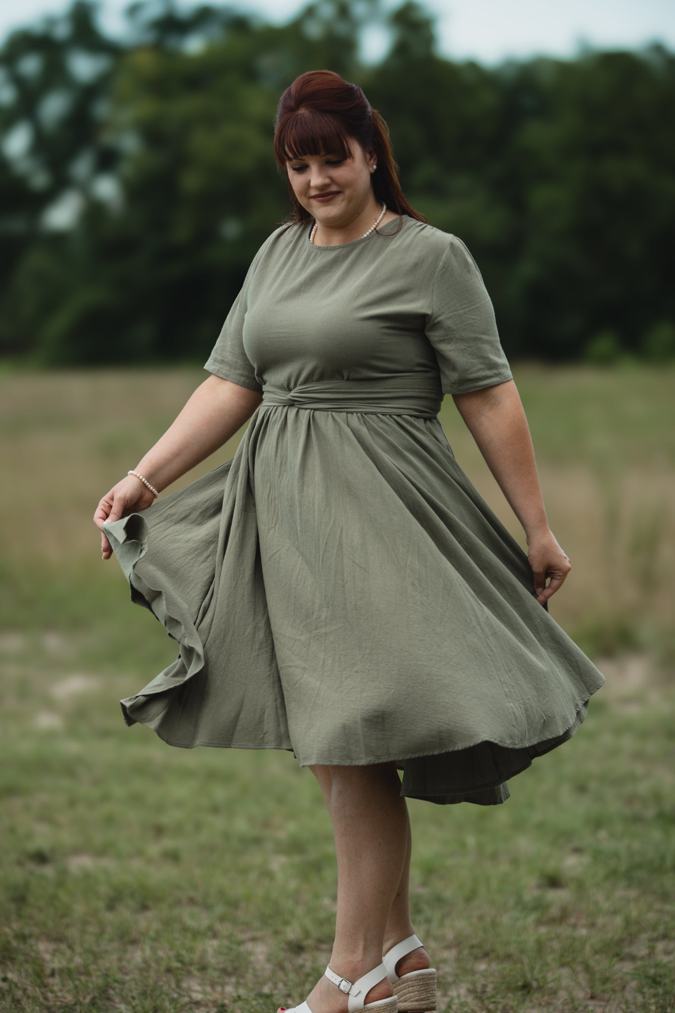 Sage ~ Wildwood Dress