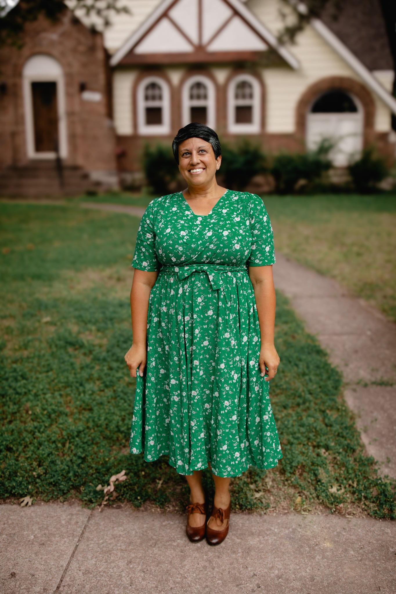 Greenvale Gossamer ~ Wildwood Dress