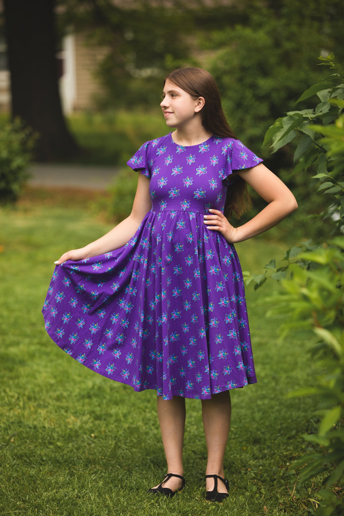 Violet Vale ~ Fairy-twirl Dress