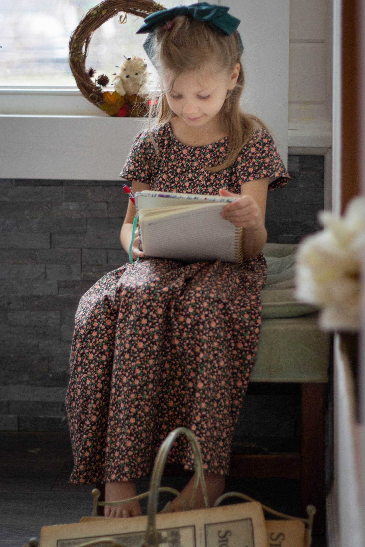 Woodsie Floral ~ Mini Everyday Dress