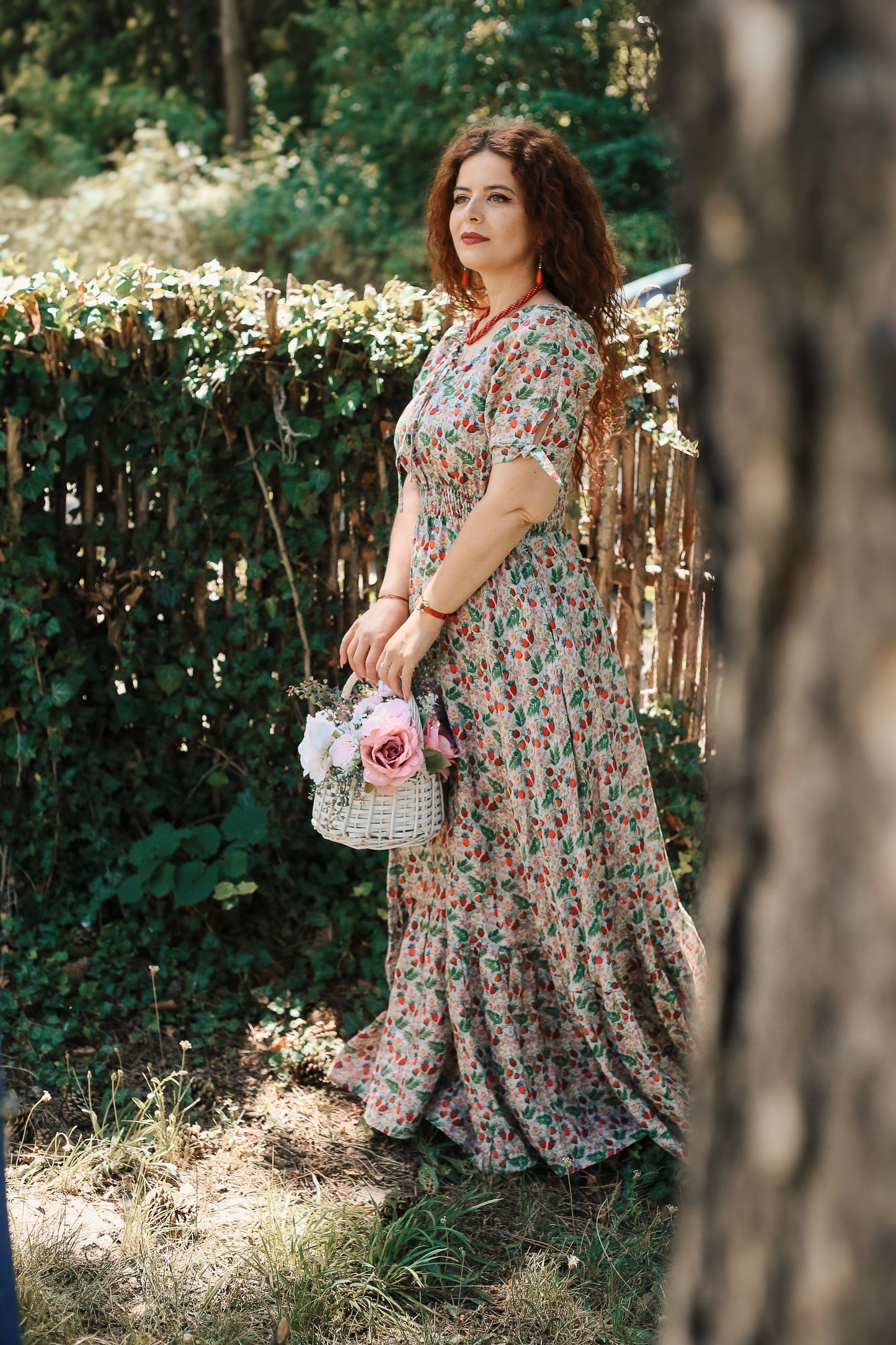 Strawberry Serenity ~ Folklore Maxi