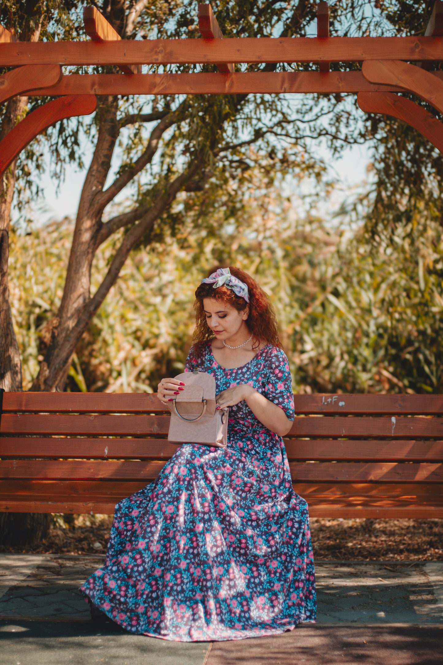 Mahogany Rose ~ Aleda Dress