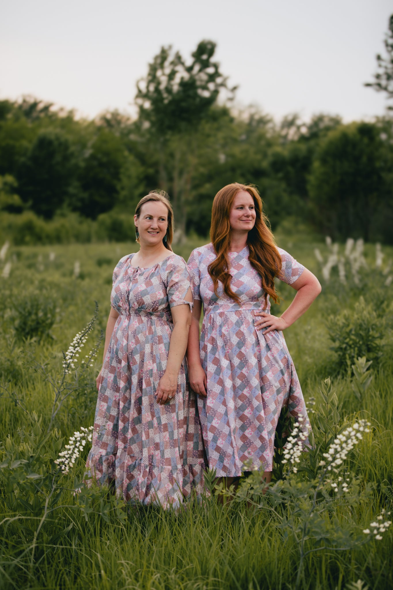 Woven Wildflower ~ Everyday Dress (straight sleeves)
