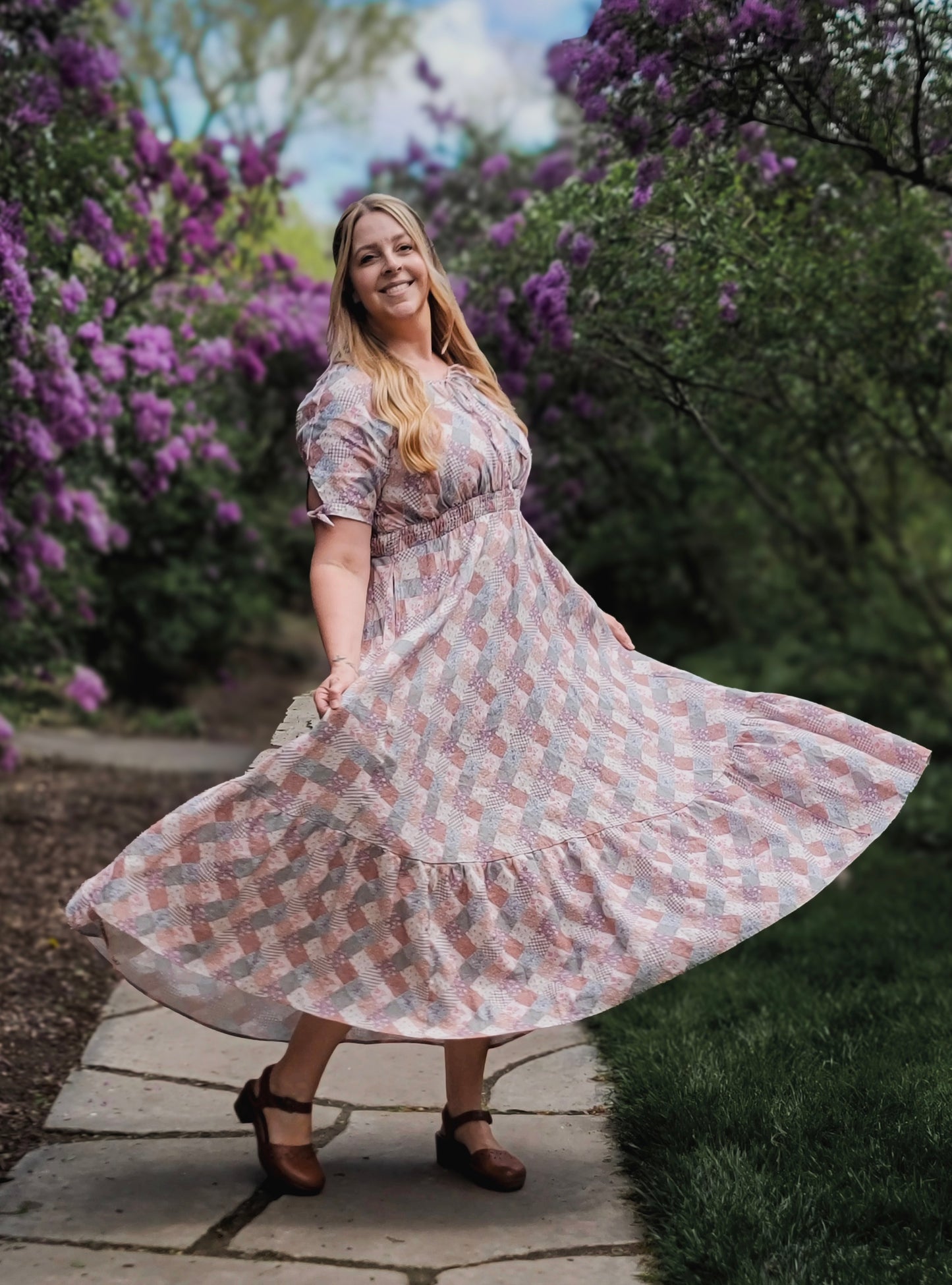 Woven Wildflower ~ Folklore Maxi