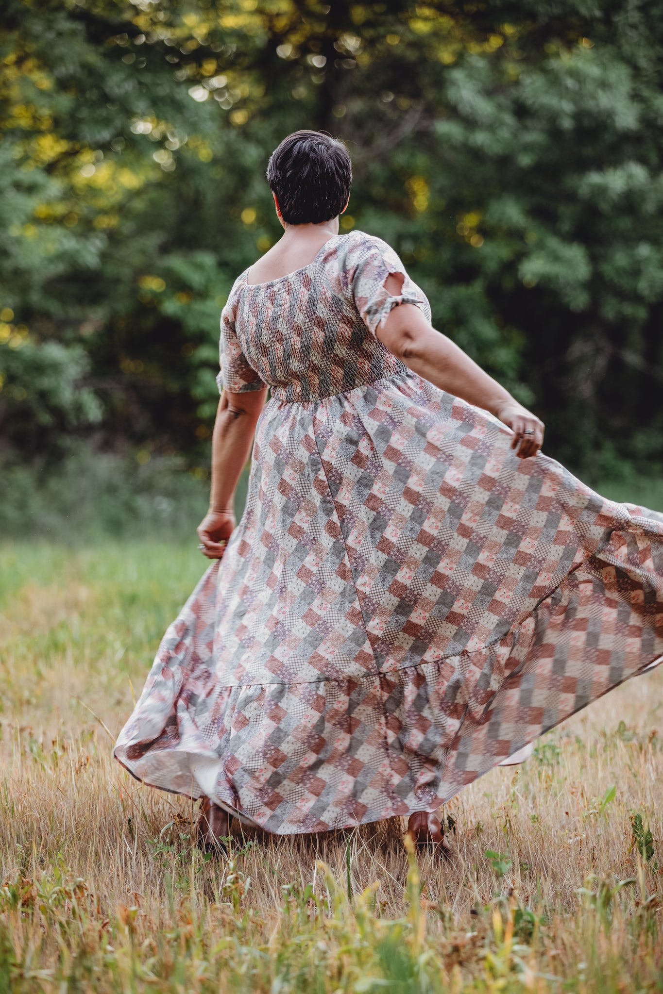Woven Wildflower ~ Folklore Maxi