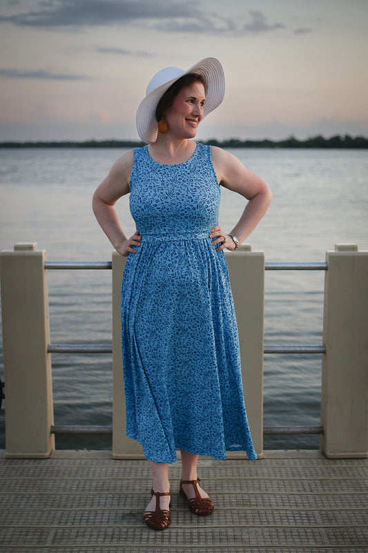 Scripted Azure ~ Homesteader Dress