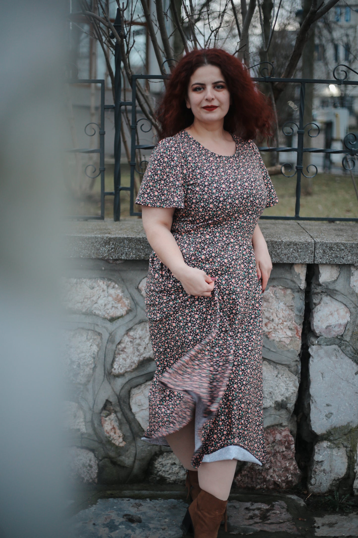 Woodsie Floral ~ Everyday Dress