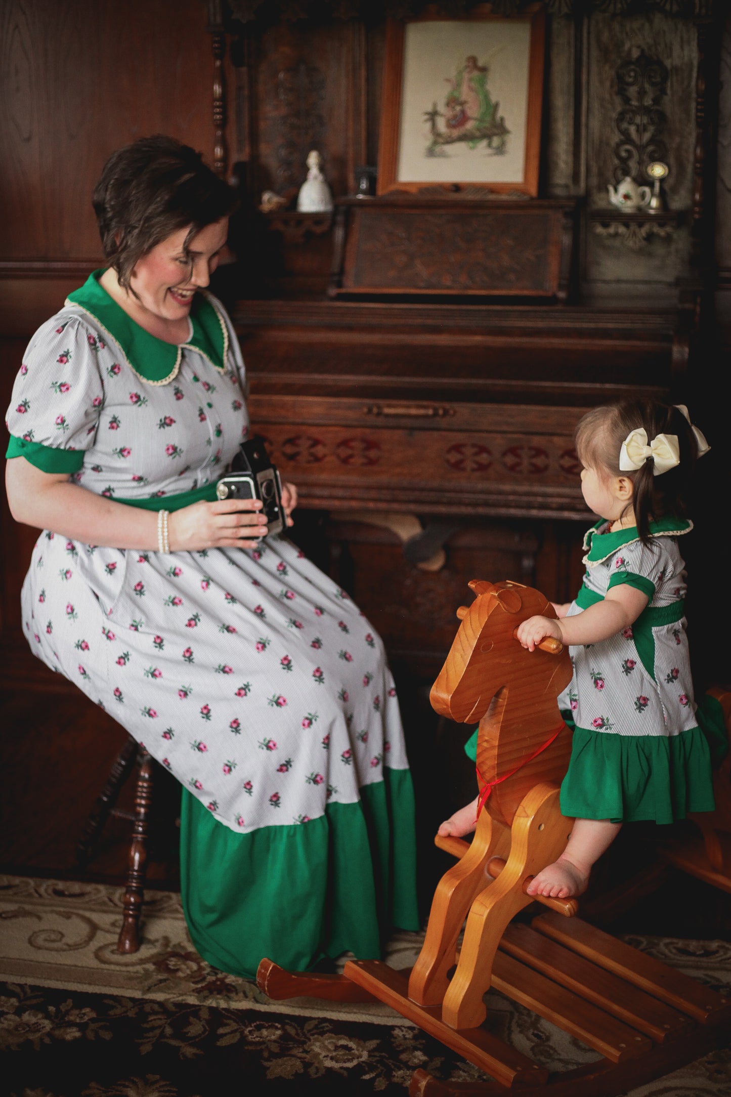 Susannah ~ Verity Dress (Print Pockets)