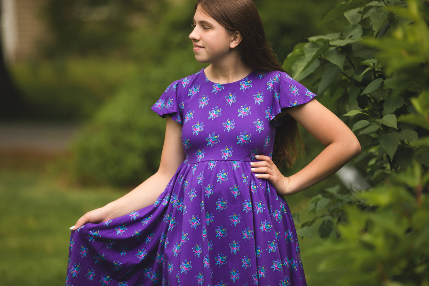 Violet Vale ~ Fairy-twirl Dress