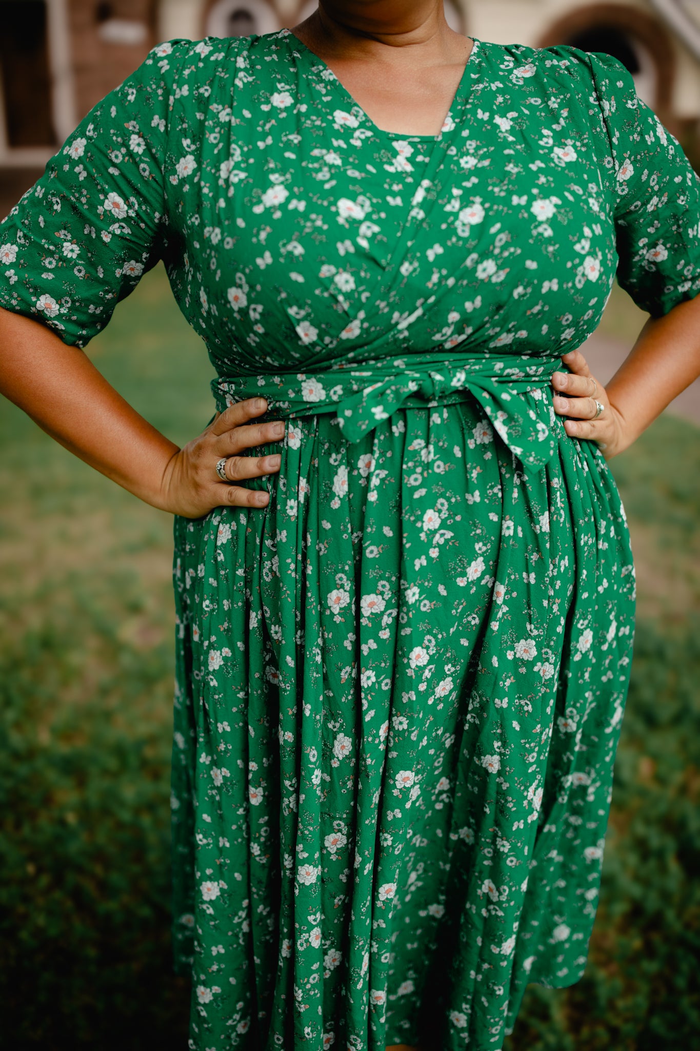 Greenvale Gossamer ~ Wildwood Dress