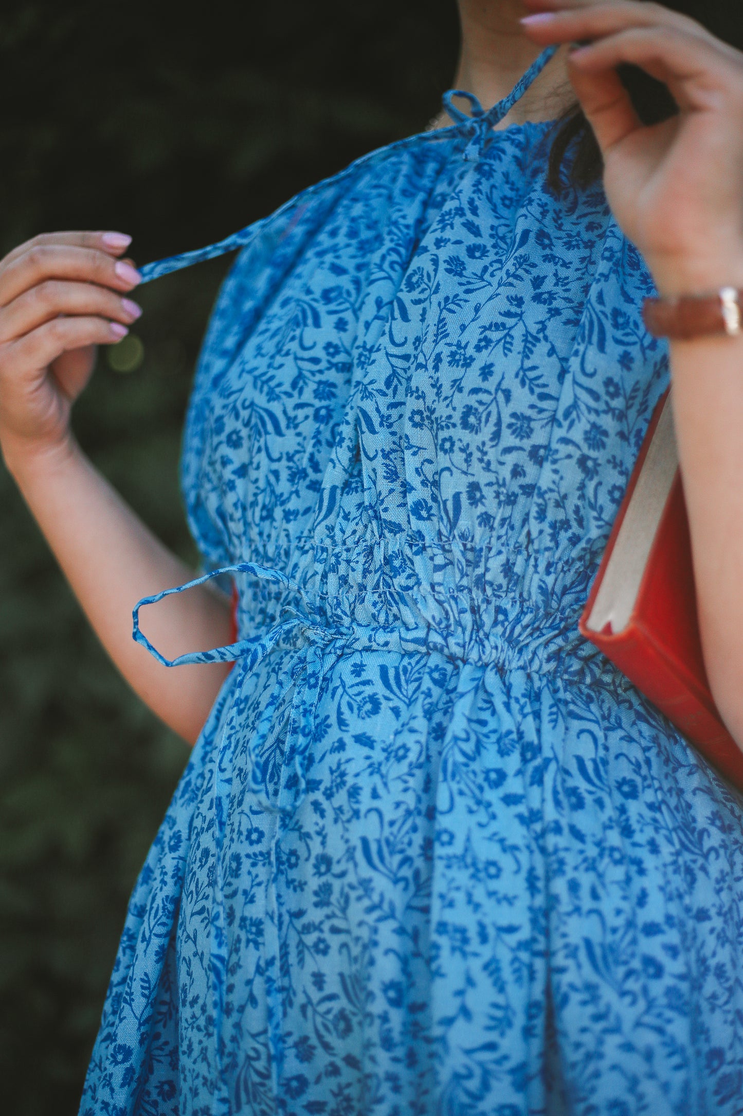 Scripted Azure ~ Abilene Dress