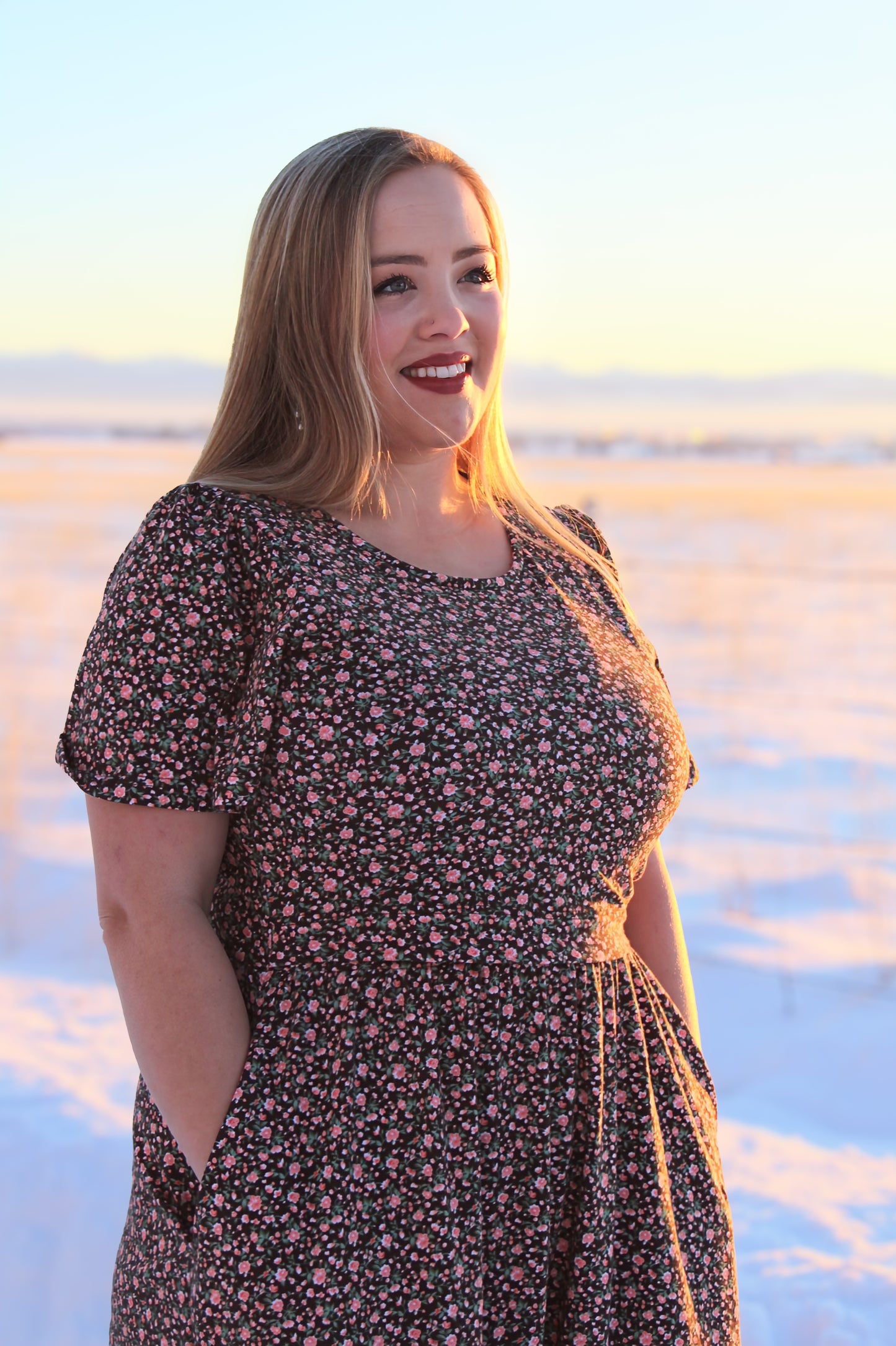 Woodsie Floral ~ Everyday Dress