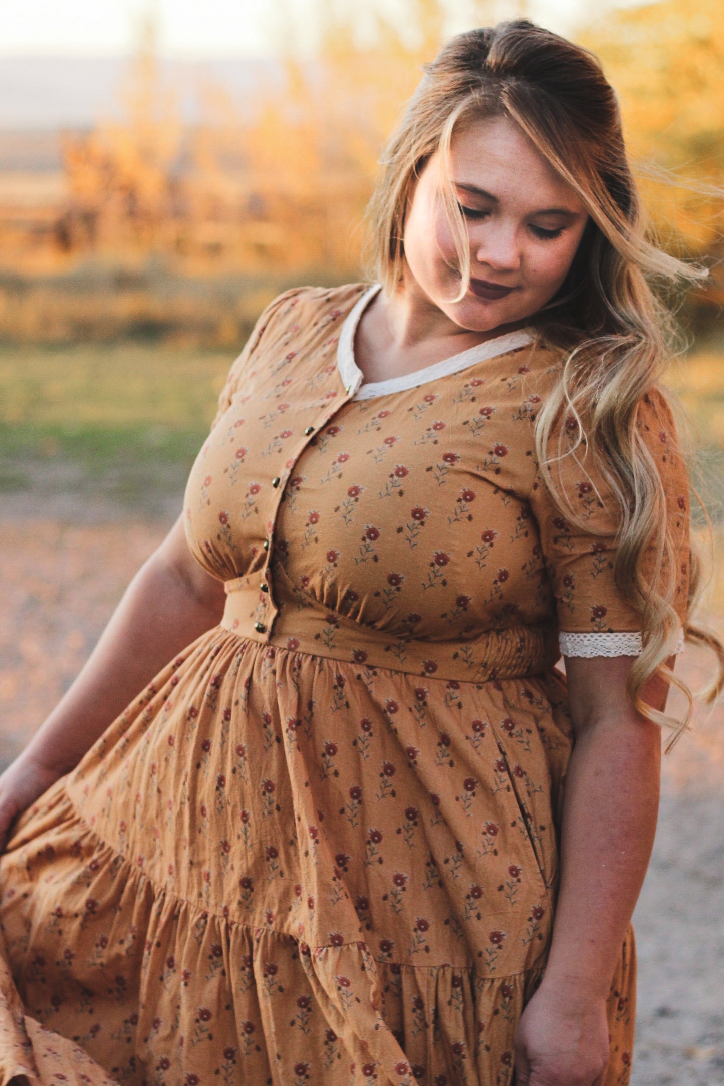 Pressed Marigold ~ Keepsake Dress