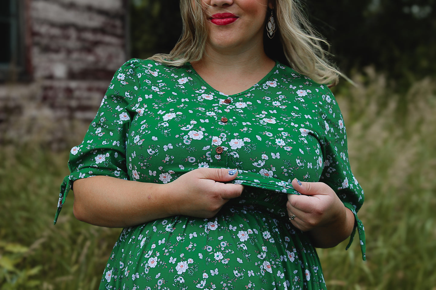 Greenvale Gossamer ~ Rowena Midi