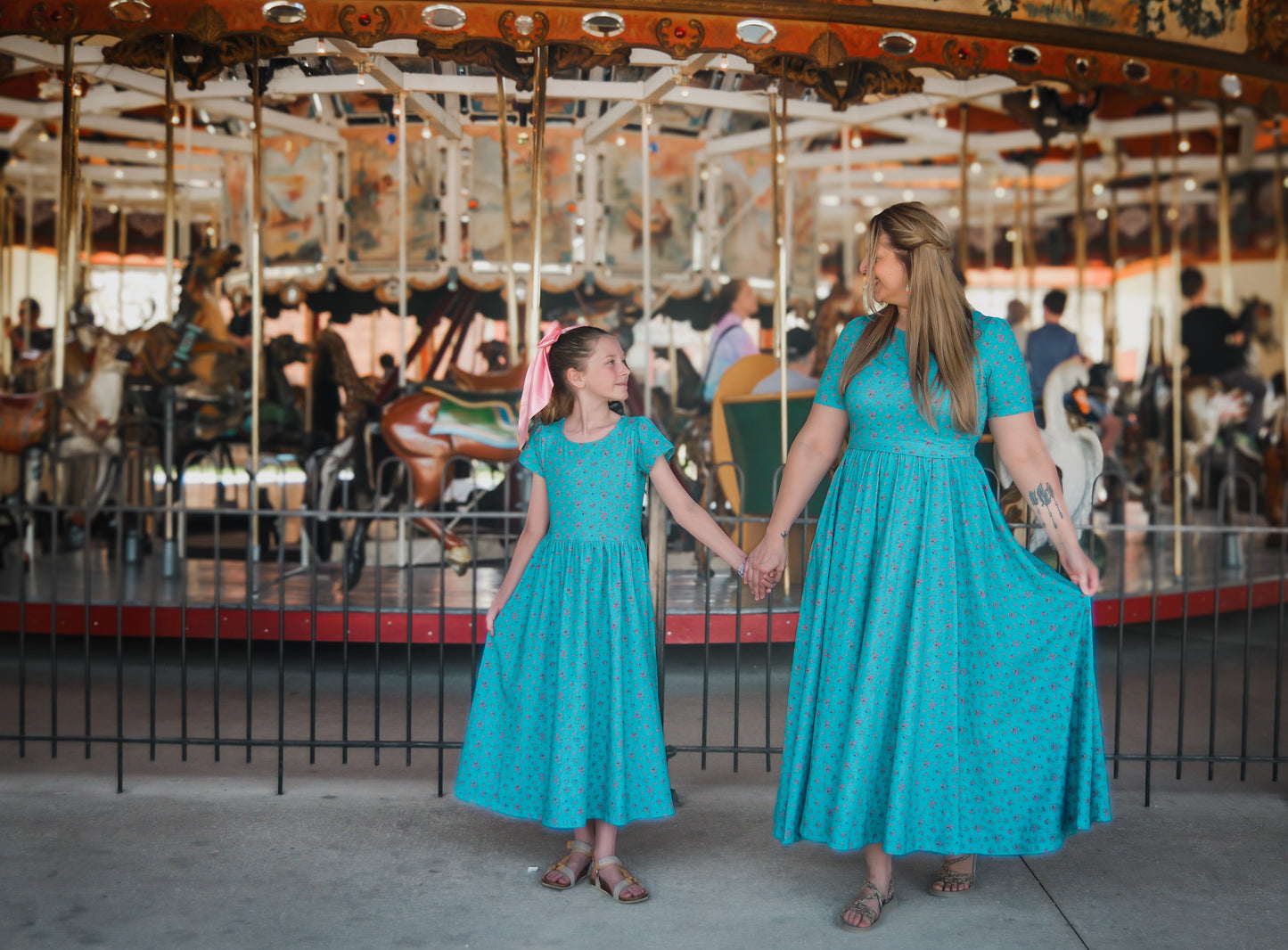 Blue Danube ~ Mini Everyday Dress