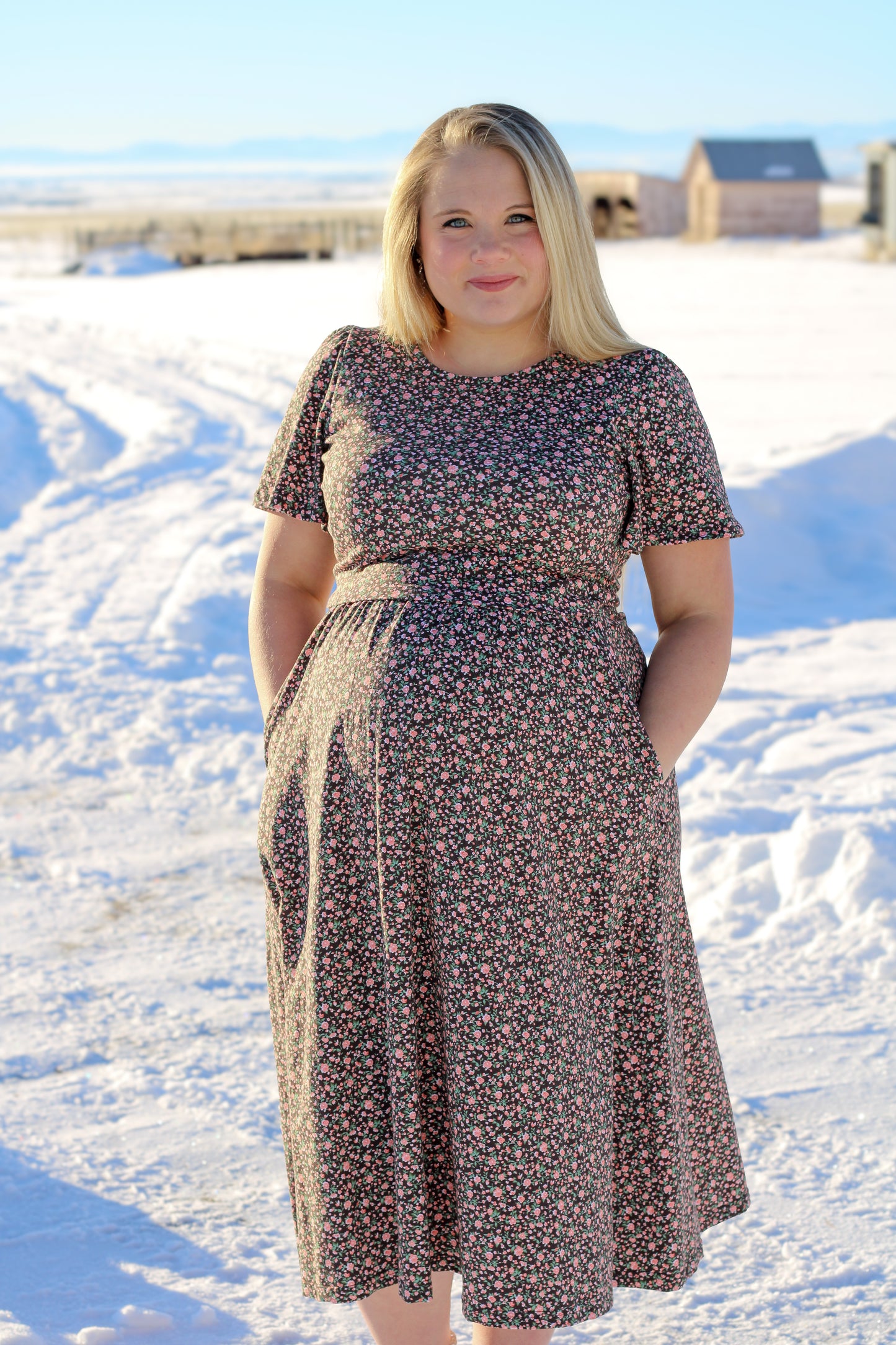Woodsie Floral ~ Everyday Dress